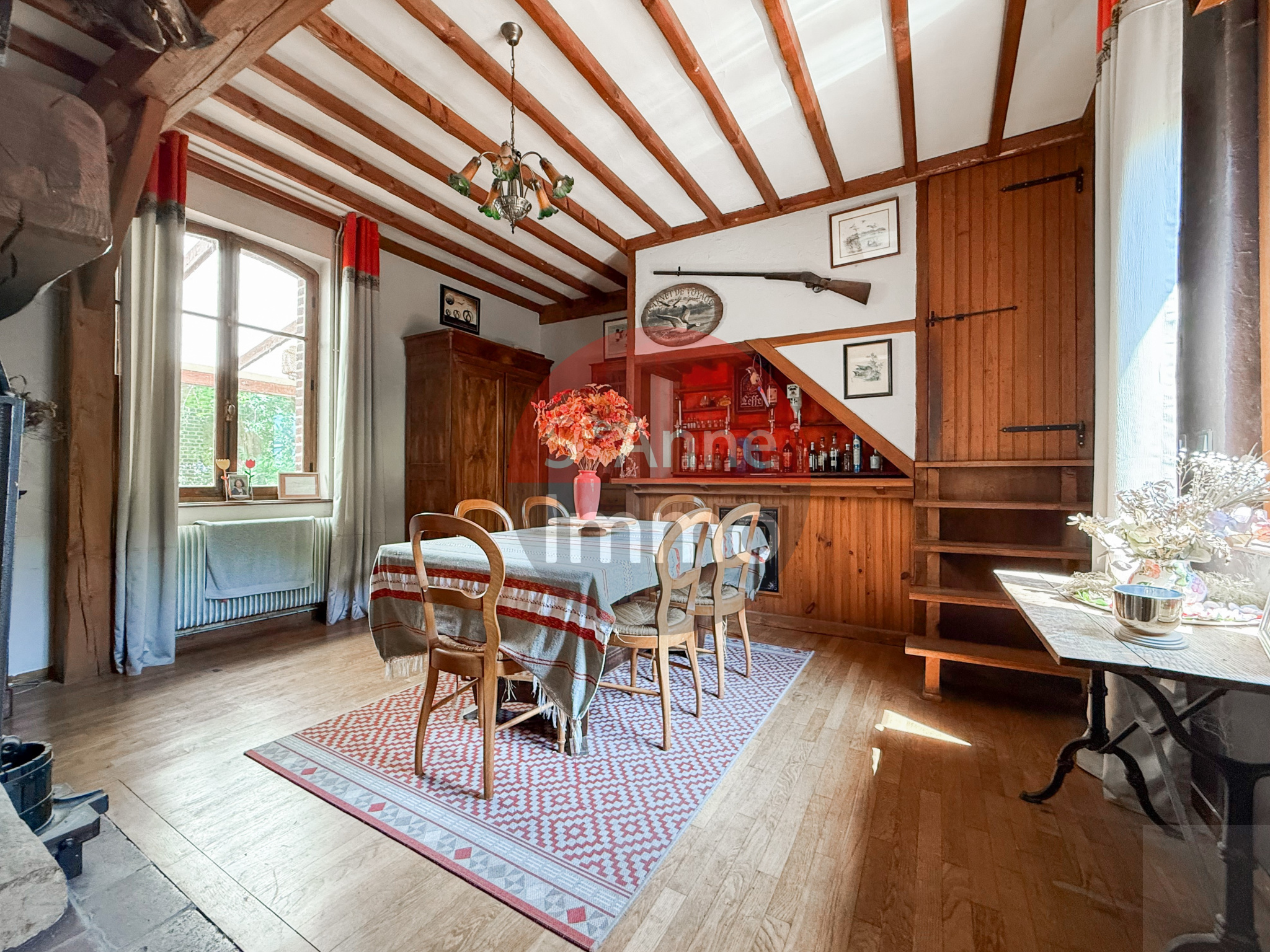 Immo80 – L'immobilier à Amiens et dans la Somme-ROUVROY-EN-SANTERRE – MAISON INDIVIDUELLE – AUTONOMIE DE PLAIN PIED – 4 CHAMBRES – JARDIN – TERRASSE – DEPENDA