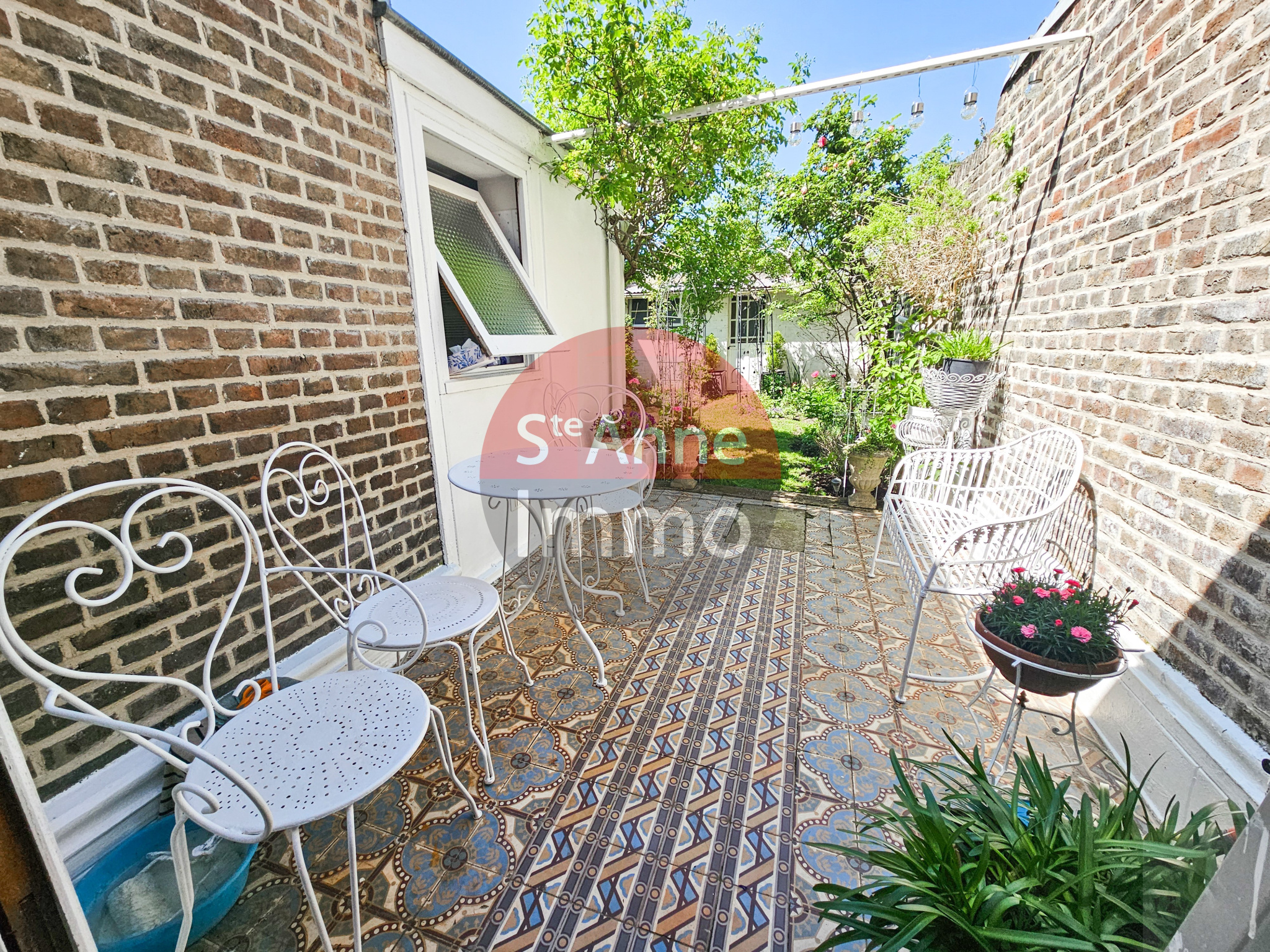 Immo80 – L'immobilier à Amiens et dans la Somme-AMIENS QUARTIER SAINTE ANNE – AMIENOISE DE STYLE 130 M2 AVEC JARDIN