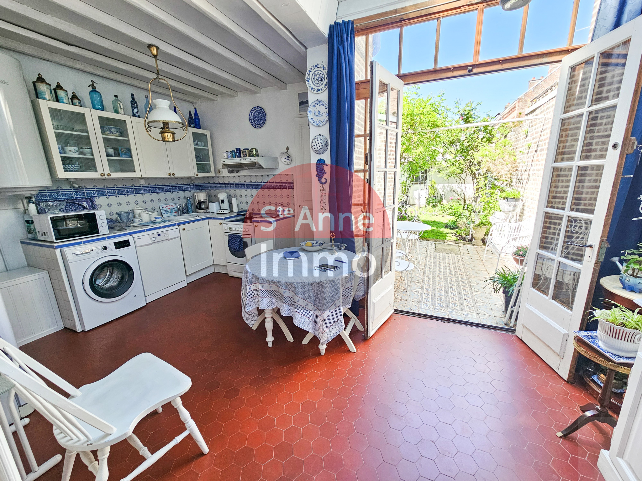 Immo80 – L'immobilier à Amiens et dans la Somme-AMIENS QUARTIER SAINTE ANNE – AMIENOISE DE STYLE 130 M2 AVEC JARDIN