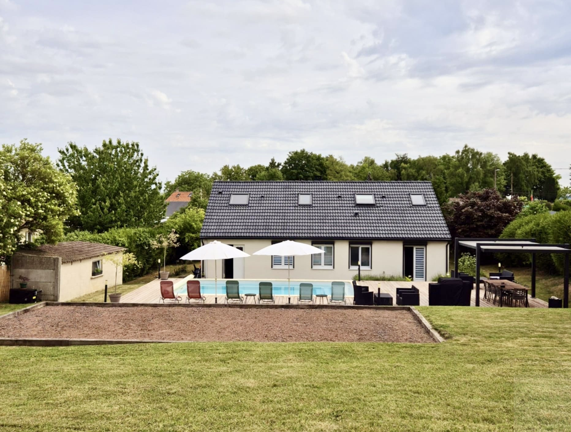 Immo80 – L'immobilier à Amiens et dans la Somme-DOMART-SUR-LA-LUCE – 135m2 – PAVILLON INDIVIDUEL – AUTONOMIE DE PLAIN PIED...