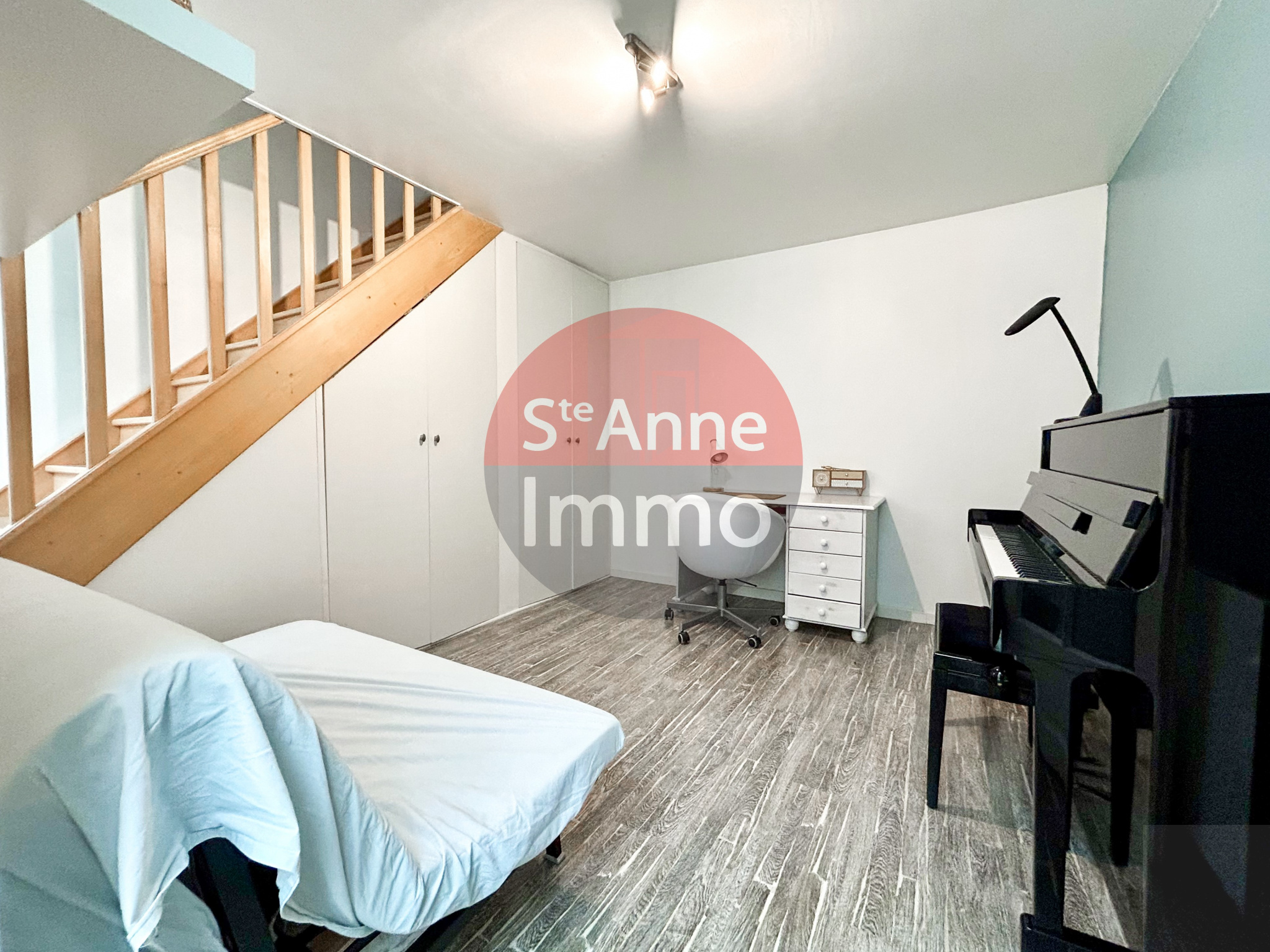 Immo80 – L'immobilier à Amiens et dans la Somme-VRELY – MAISON INDIVIDUELLE – 3 CHAMBRES – 1 BUREAU – GARAGE – JARDIN – COUP DE COEUR