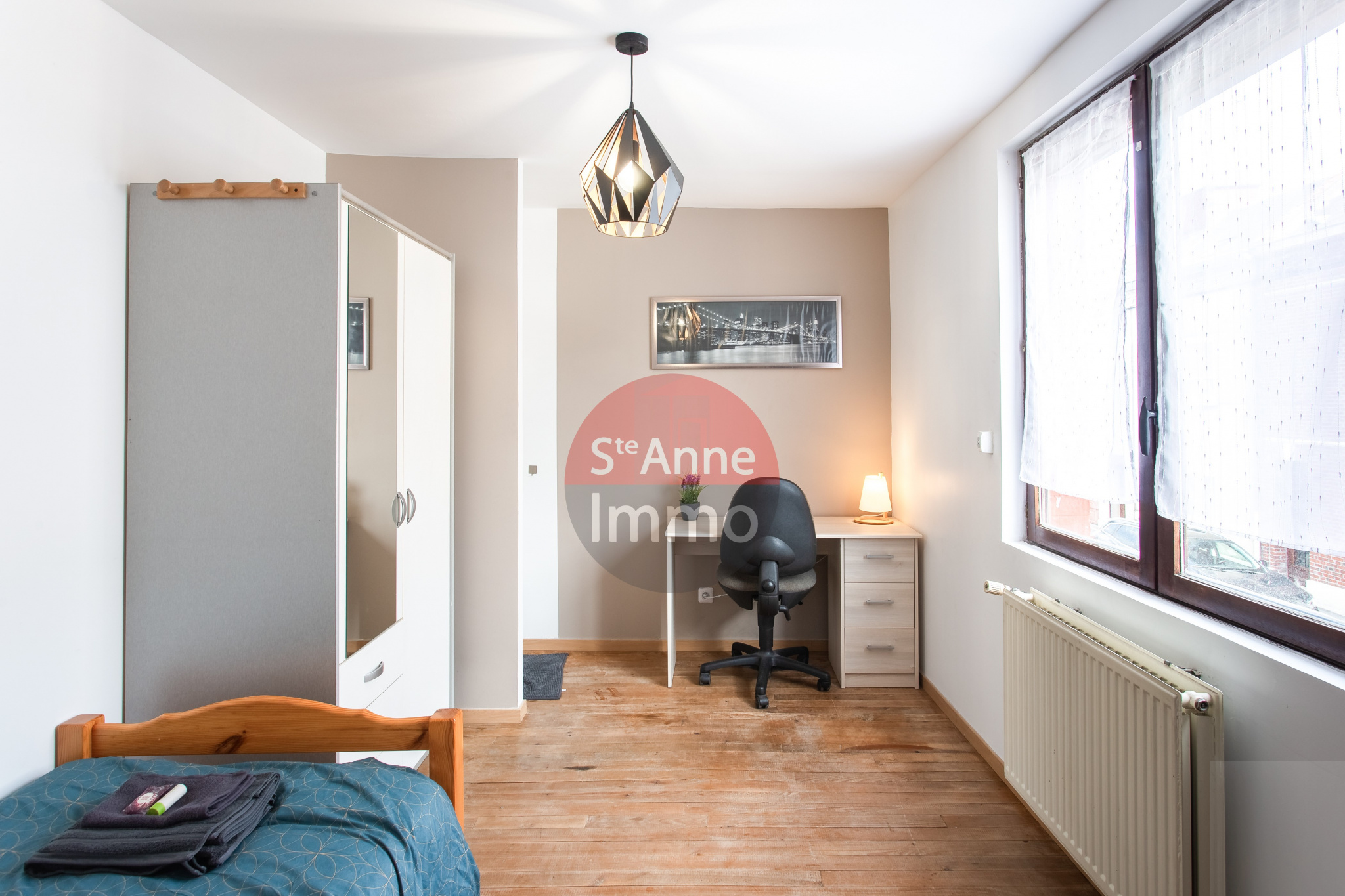 Immo80 – L'immobilier à Amiens et dans la Somme-AMIENS – FAUBOURG DE HEM – 4 CHAMBRES – GARAGE – CAVE