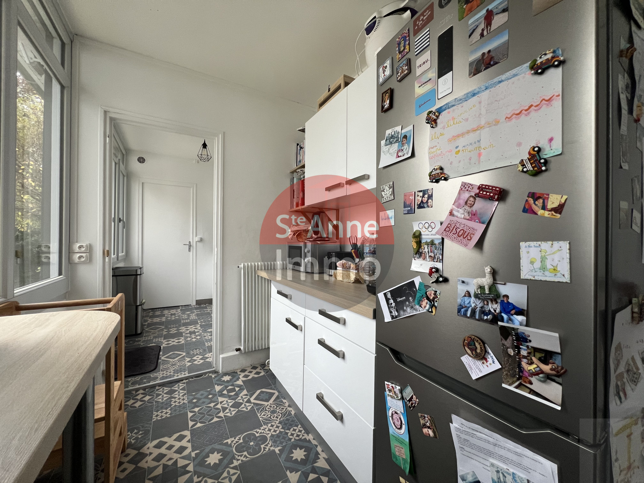 Immo80 – L'immobilier à Amiens et dans la Somme-AMIENS – QUARTIER SAINT ACHEUL – 3 CHAMBRES + 1 BUREAU – GARAGE – TERRASSE – JARDIN