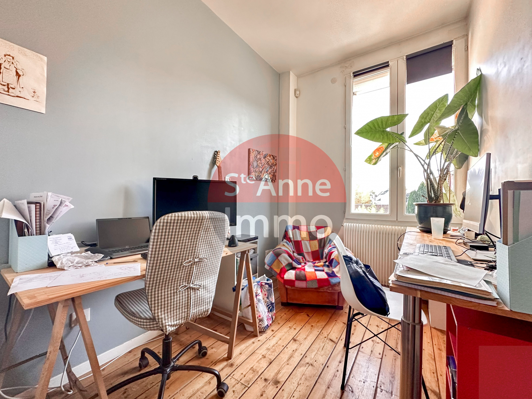 Immo80 – L'immobilier à Amiens et dans la Somme-AMIENS – MAISON – 120 M2 – 4 CHAMBRES – BUREAU – TERRASSE – DEPENDANCE