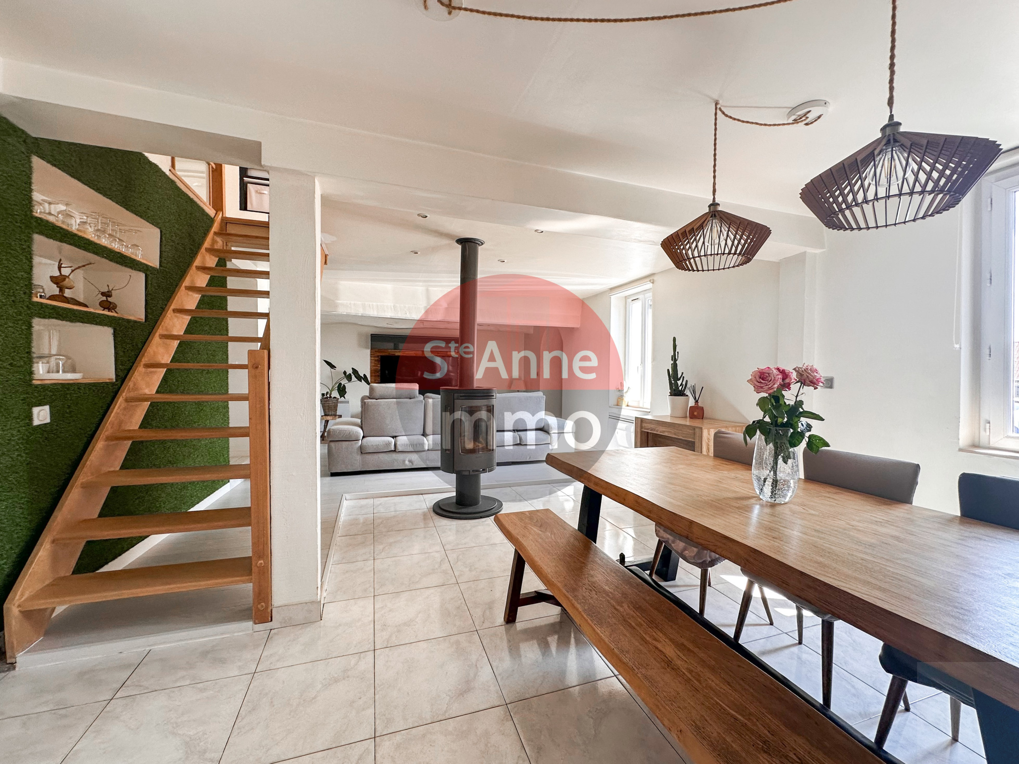 Immo80 – L'immobilier à Amiens et dans la Somme-RAINNEVILLE – MAISON – 160 M2 – 4 CHAMBRES – GARAGE – JARDIN