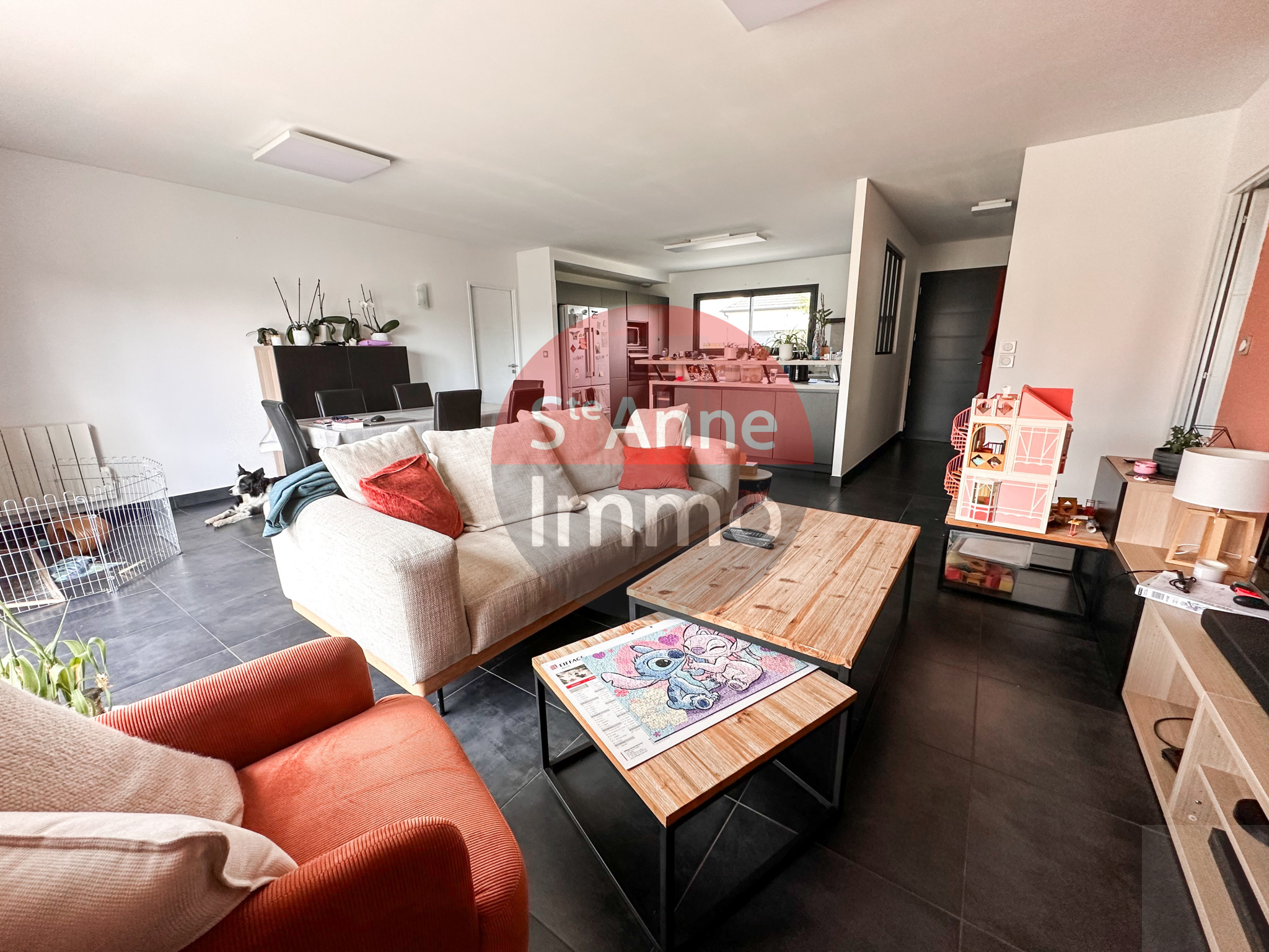 Immo80 – L'immobilier à Amiens et dans la Somme-PONT-NOYELLES – MAISON – 110 M2 – 3 CHAMBRES – GARAGE – JARDIN