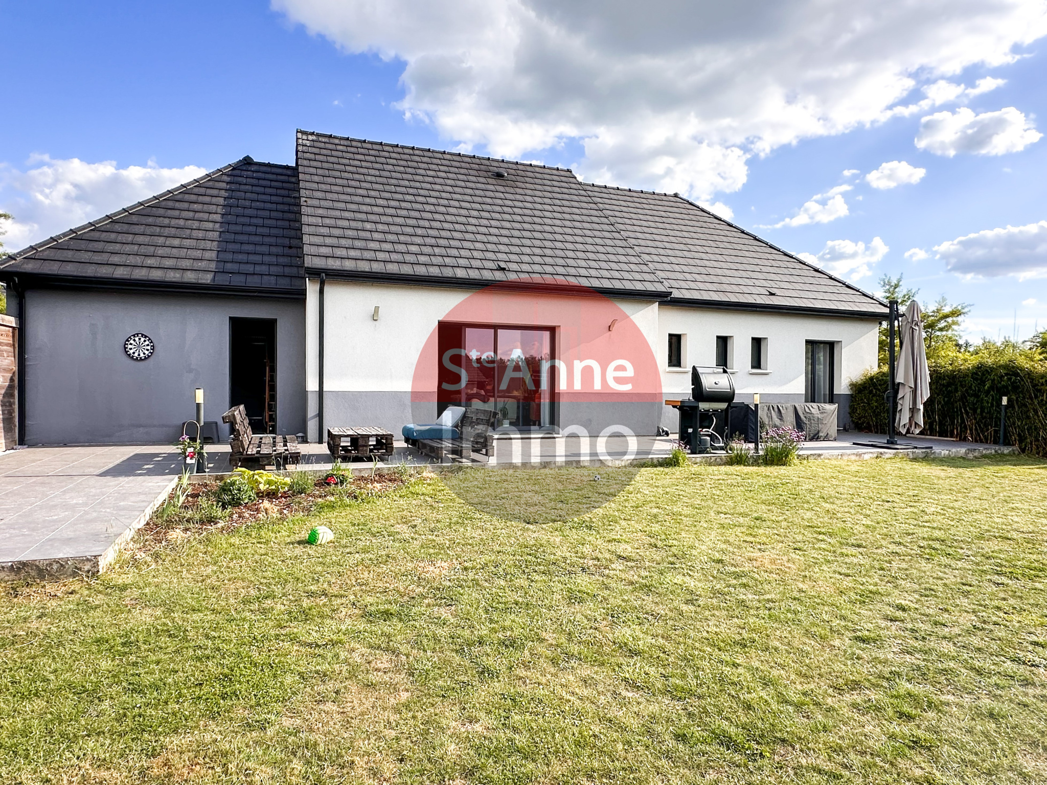 Immo80 – L'immobilier à Amiens et dans la Somme-PONT-NOYELLES – MAISON – 110 M2 – 3 CHAMBRES – GARAGE – JARDIN