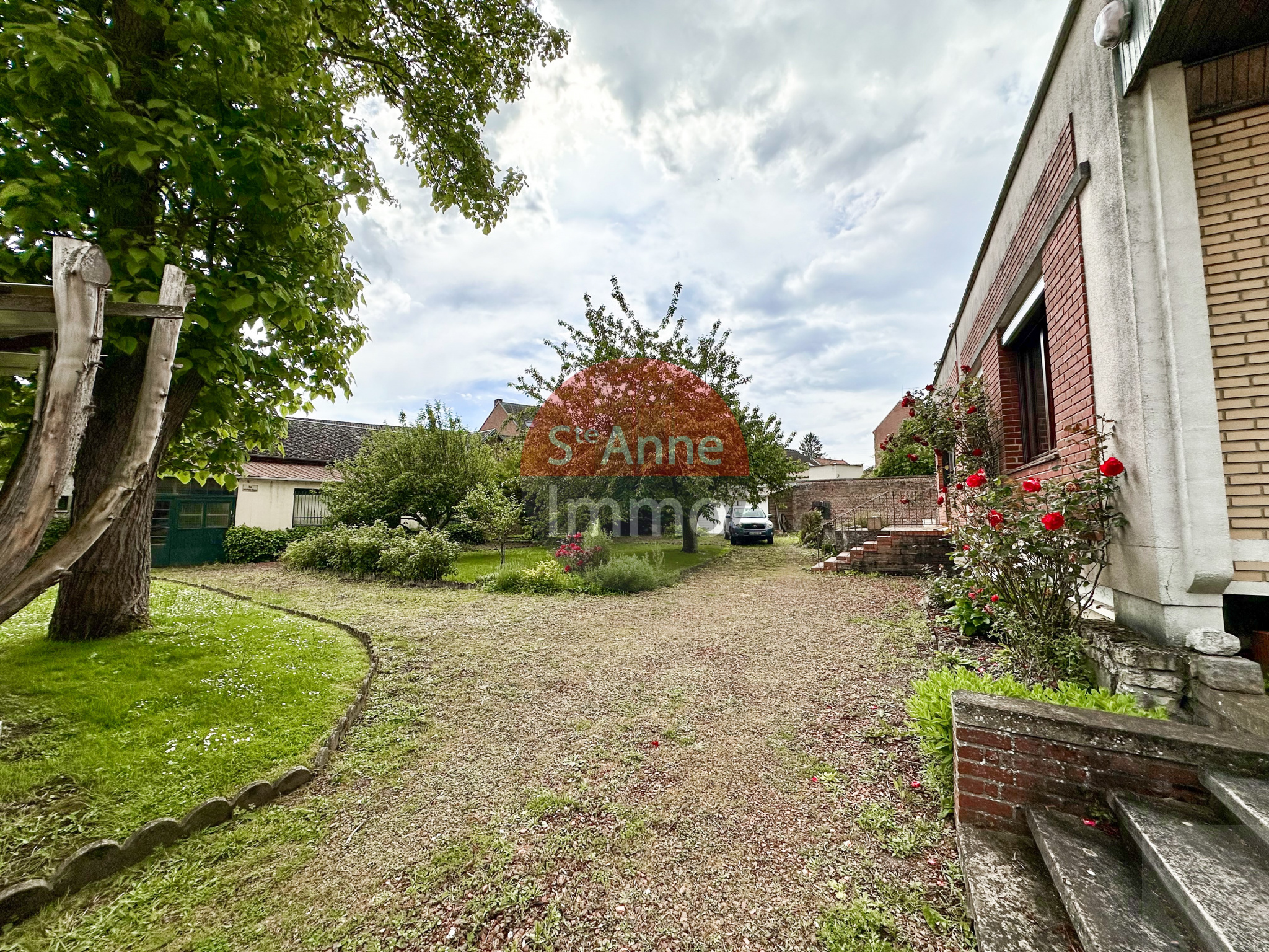 Immo80 – L'immobilier à Amiens et dans la Somme-ALBERT – MAISON – 140 M2 – 3 CHAMBRES – SOUS-SOL – JARDIN – GARAGE