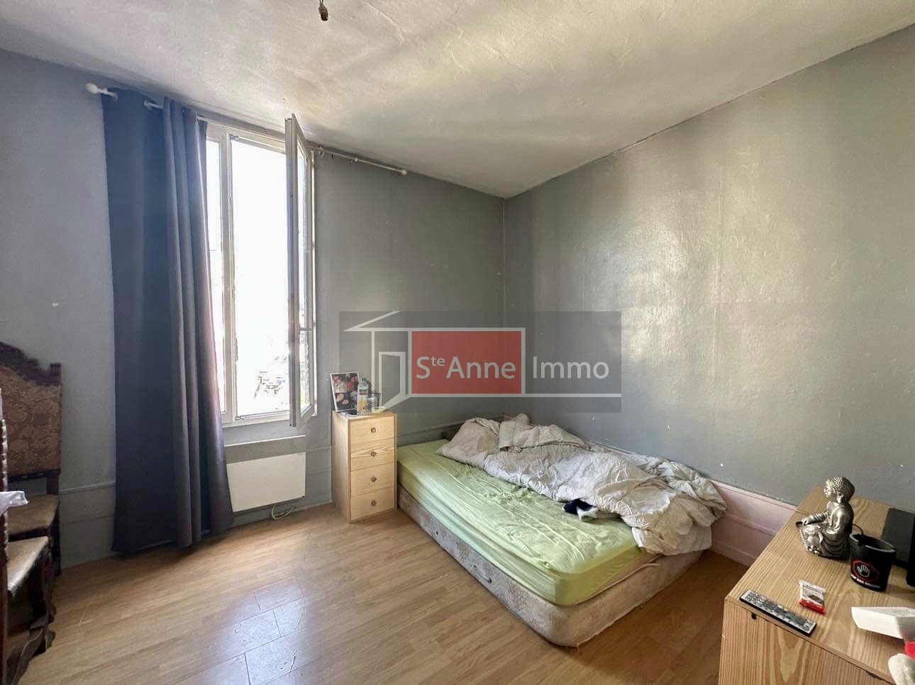 Immo80 – L'immobilier à Amiens et dans la Somme-PICQUIGNY – Investissement locatif – Maison – 60 m2 – 2 chambres – bureau – cour