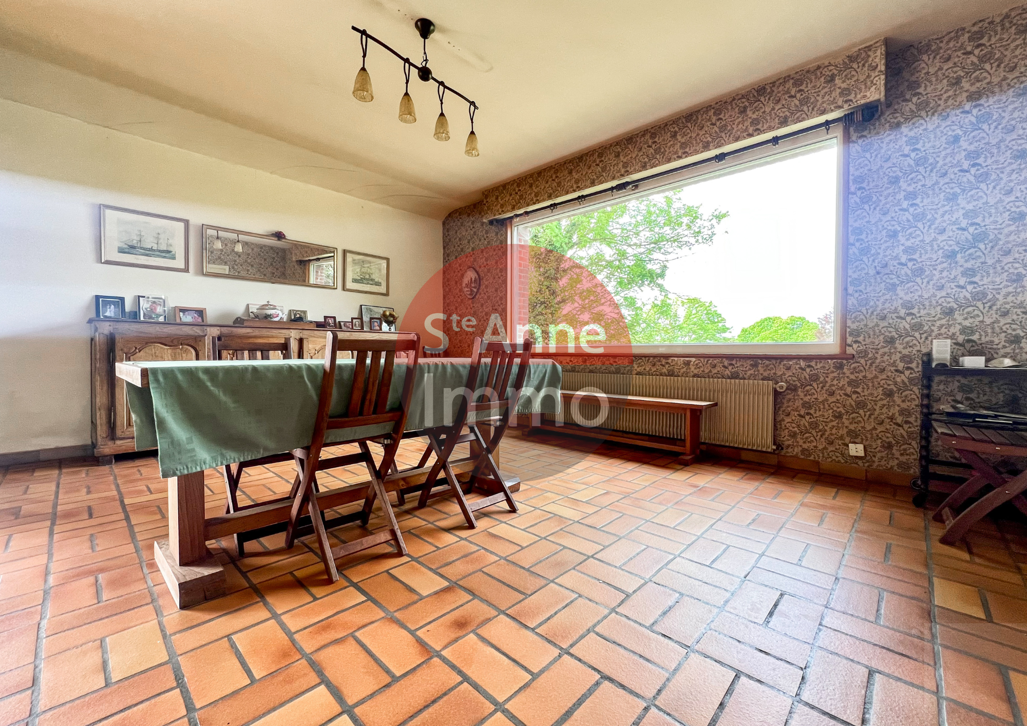 Immo80 – L'immobilier à Amiens et dans la Somme-PROCHE ALBERT – PAVILLON INDIVIDUEL /MAISON D’ARCHITECTE 170M2- 3 CHAMBRES – GRAND GARAGE