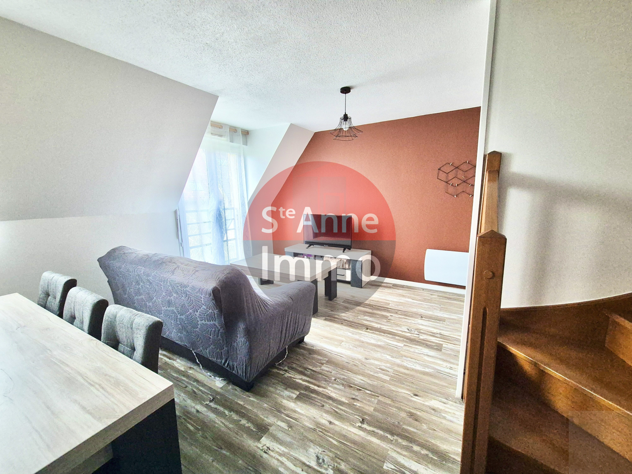 Immo80 – L'immobilier à Amiens et dans la Somme-LONGUEAU – APPARTEMENT – F2 – 53m2 – RÉSIDENCE SÉCURISÉE