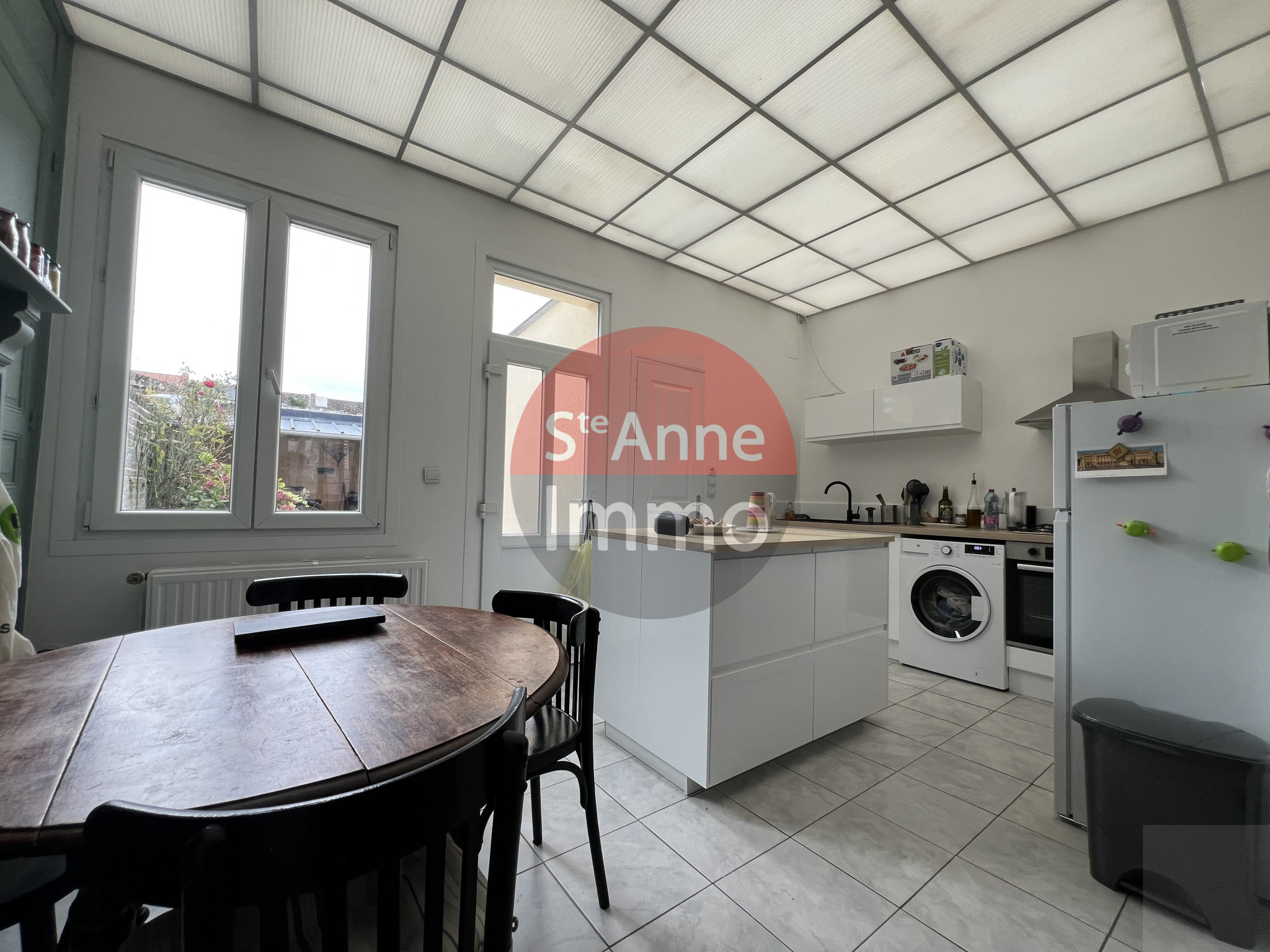 Immo80 – L'immobilier à Amiens et dans la Somme-AMIENS – QUARTIER SAINT ACHEUL – 4 CHAMBRES – TERRASSE – JARDIN – DEPENDANCE