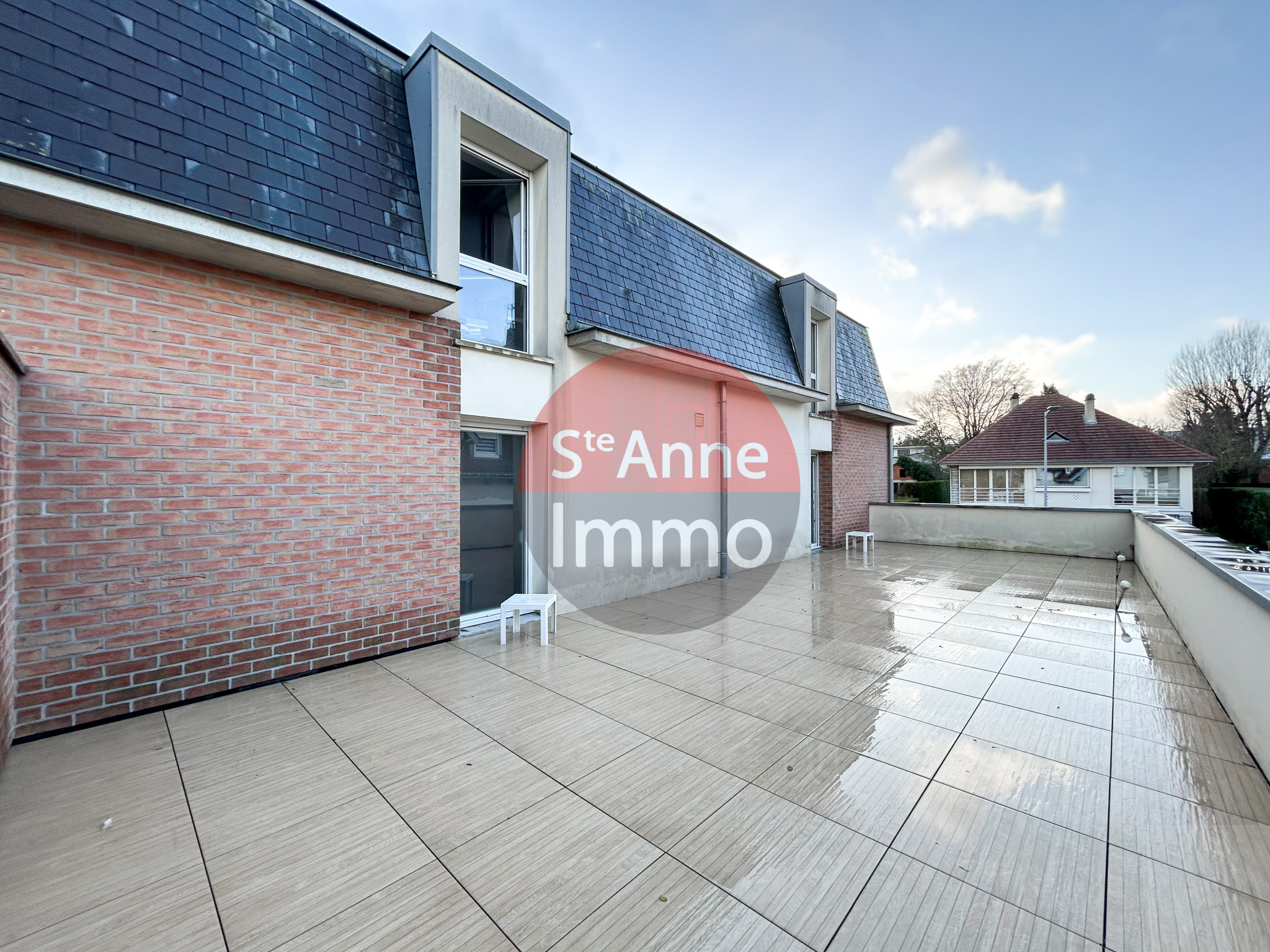 Immo80 – L'immobilier à Amiens et dans la Somme-APPARTEMENT – PLEIN SUD – T3 – TERRASSE – GARAGE