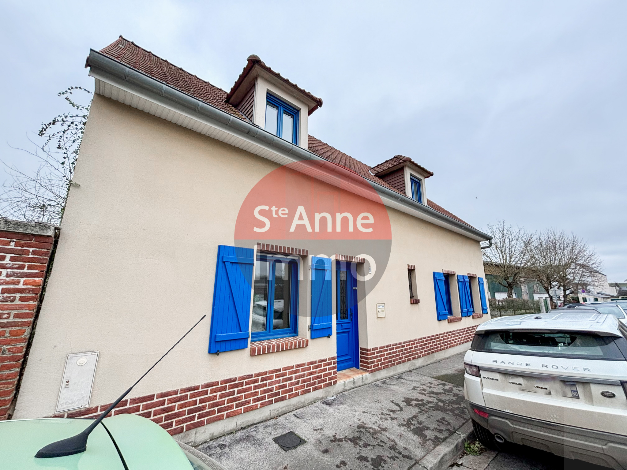 Immo80 – L'immobilier à Amiens et dans la Somme-CONTY – MAISON INDIVIDUELLE – 3 CHAMBRES – DEPENDANCES – SOUS SOL COMPLET...