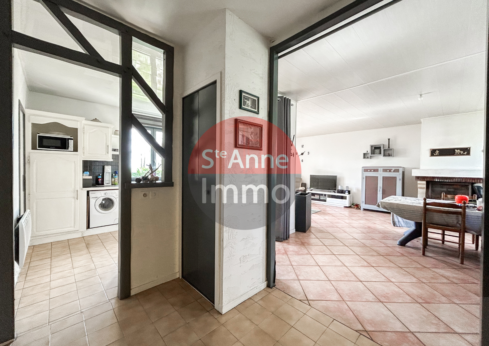 Immo80 – L'immobilier à Amiens et dans la Somme-BEAUFORT-EN-SANTERRE – PAVILLON INDIVIDUEL AVEC AUTONOMIE DE PLAIN PIED – 4 CHAMBRES – GARAGE – COUR – JARDIN
