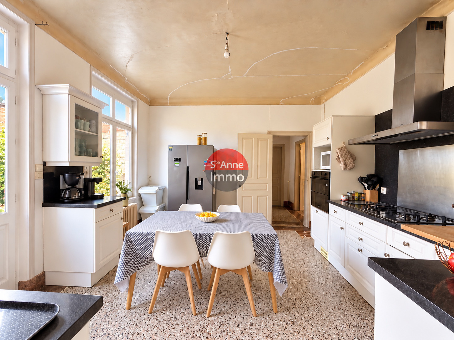 Immo80 – L'immobilier à Amiens et dans la Somme-LICOURT – MAISON – 230m2 – AUTONOMIE DE PLAIN PIED – 6 CHAMBRES – AUTONOMIE DE PLAIN PIED – CAVE – DEPENDANCES