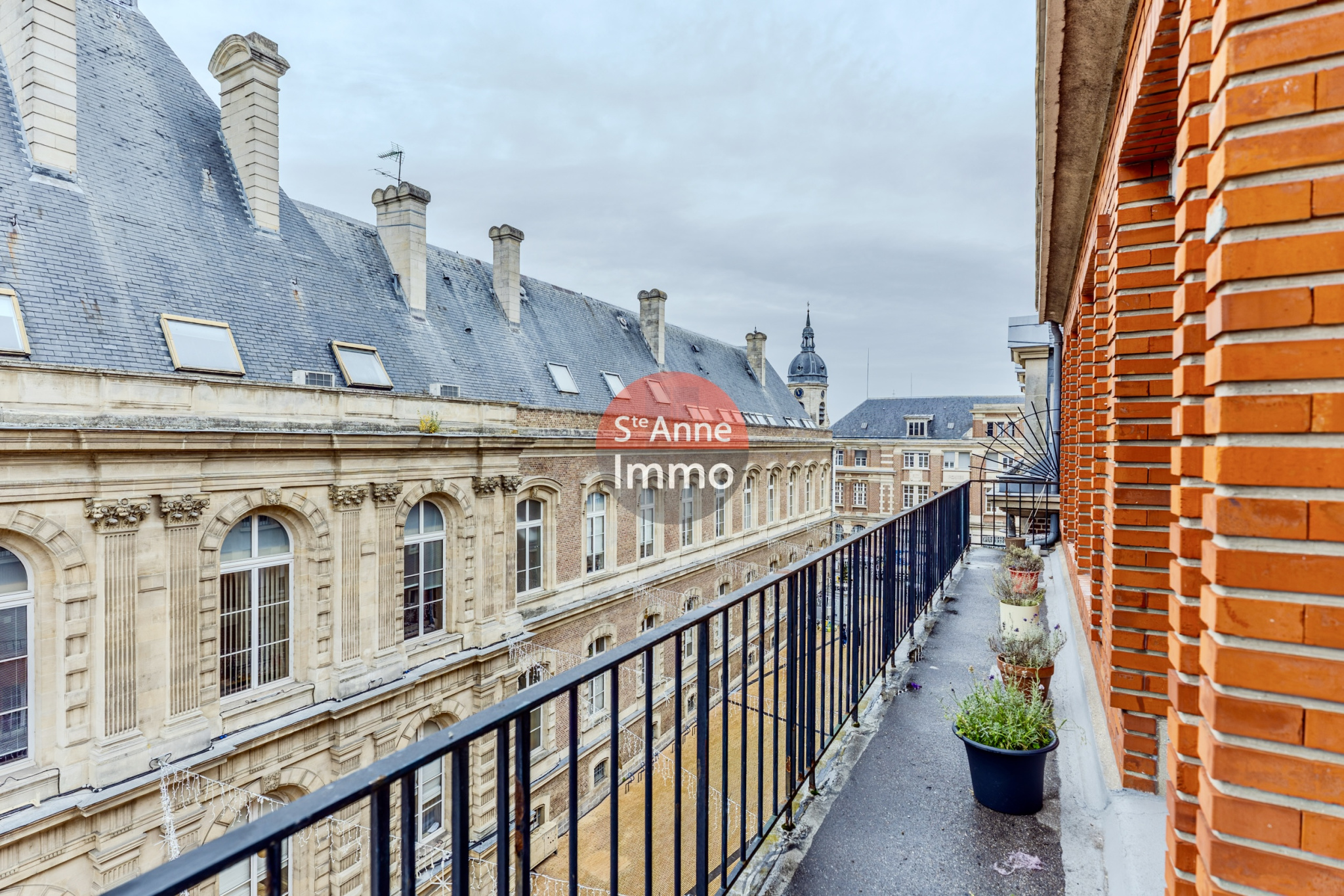 Immo80 – L'immobilier à Amiens et dans la Somme-AMIENS – CENTRE VILLE – HYPER CENTRE – APPARTEMENT T3 – BALCON –  CAVE