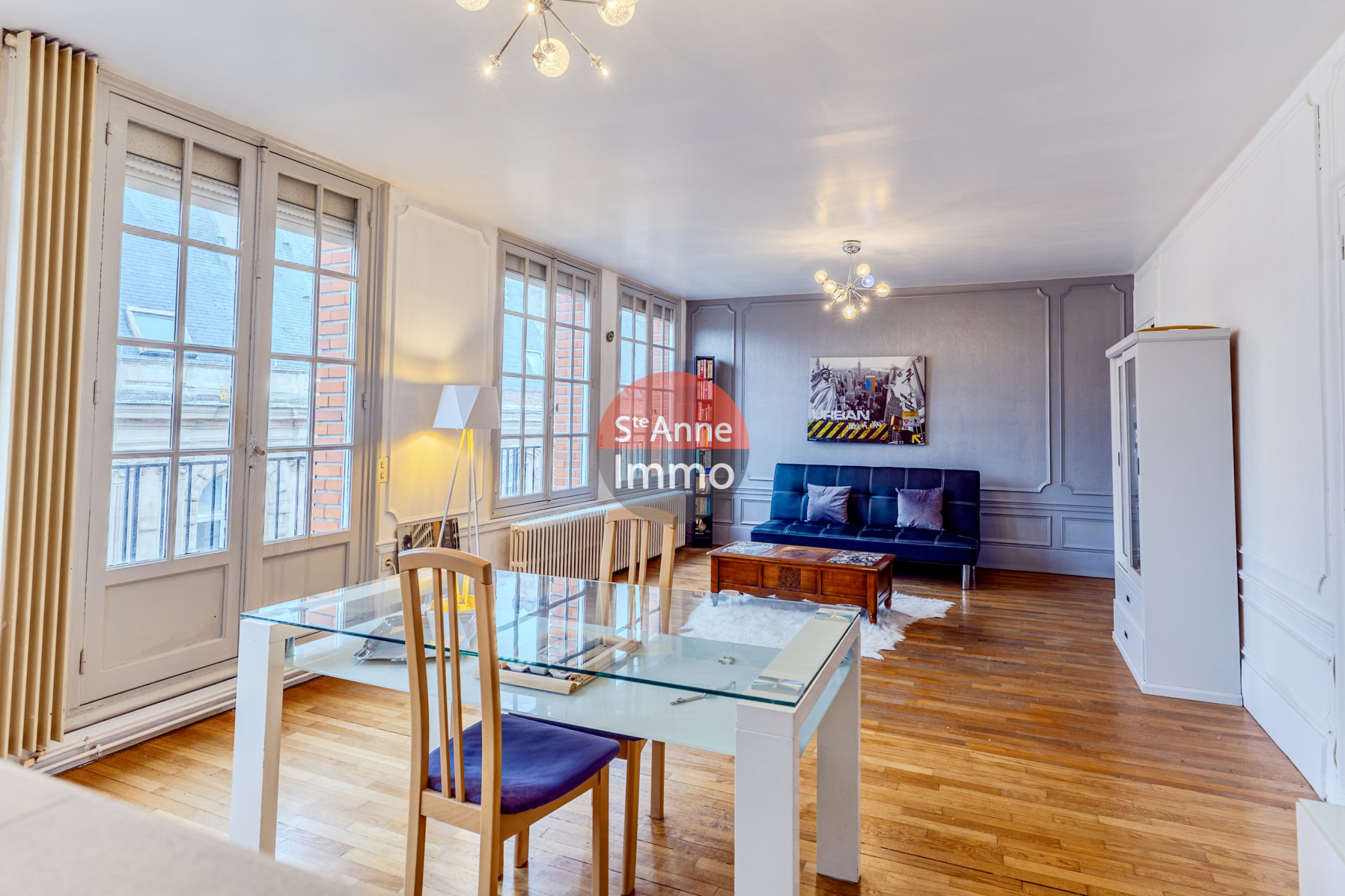 Immo80 – L'immobilier à Amiens et dans la Somme-AMIENS – CENTRE VILLE – HYPER CENTRE – APPARTEMENT T3 – BALCON –  CAVE