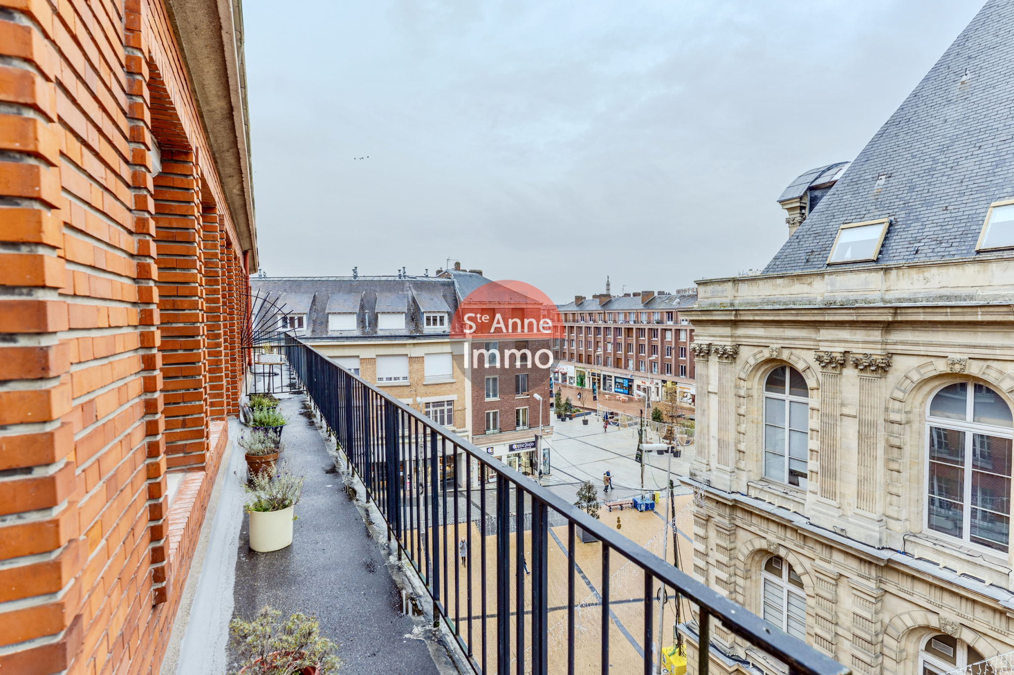 Immo80 – L'immobilier à Amiens et dans la Somme-AMIENS – CENTRE VILLE – HYPER CENTRE – APPARTEMENT T3 – BALCON –  CAVE