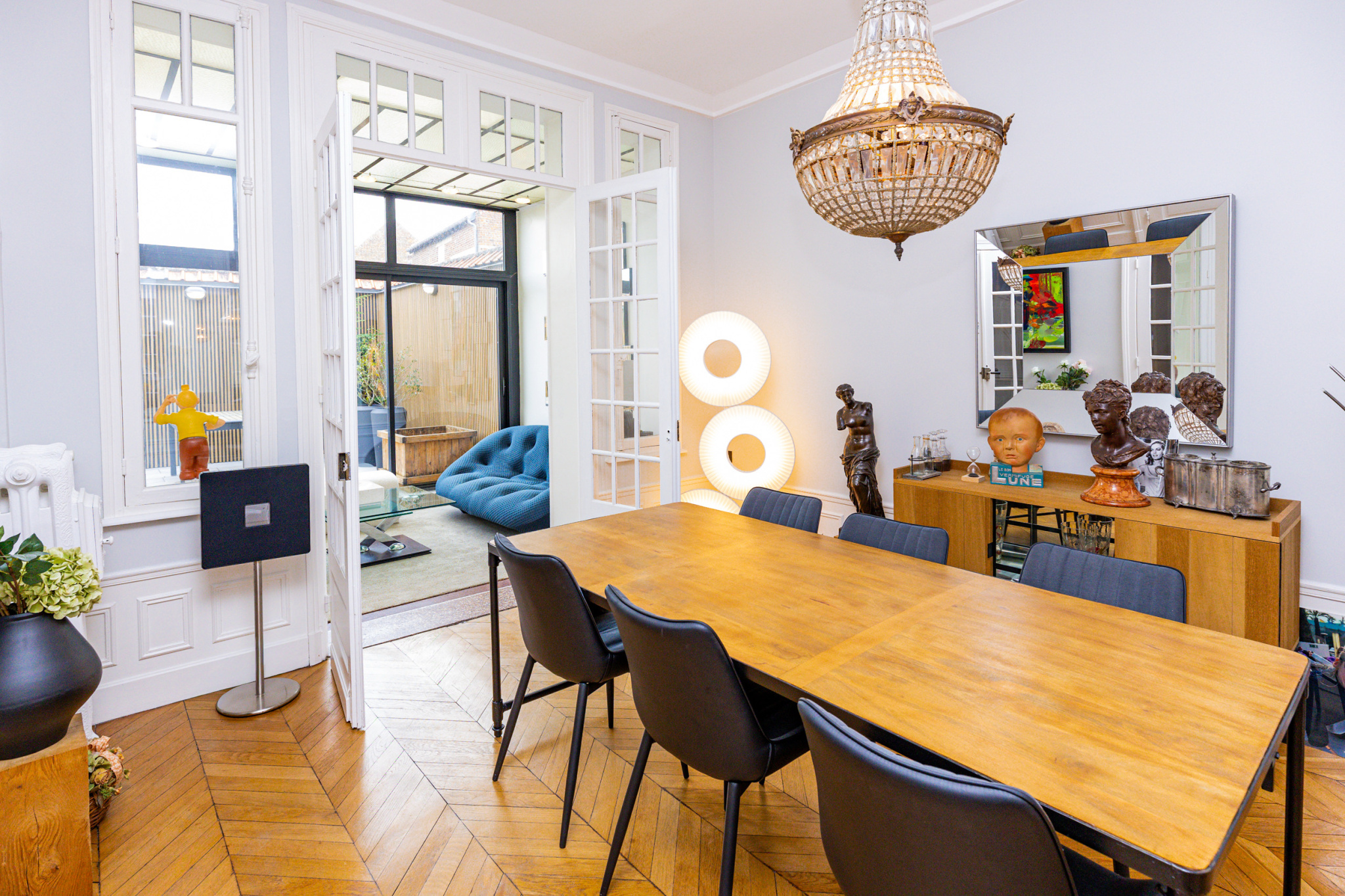 Immo80 – L'immobilier à Amiens et dans la Somme-AMIENS – QUARTIER SAINT ACHEUL – MAISON DE MAITRE – 5 CHAMBRES – GARAGE – EXTERIEUR – DEPENDANCE