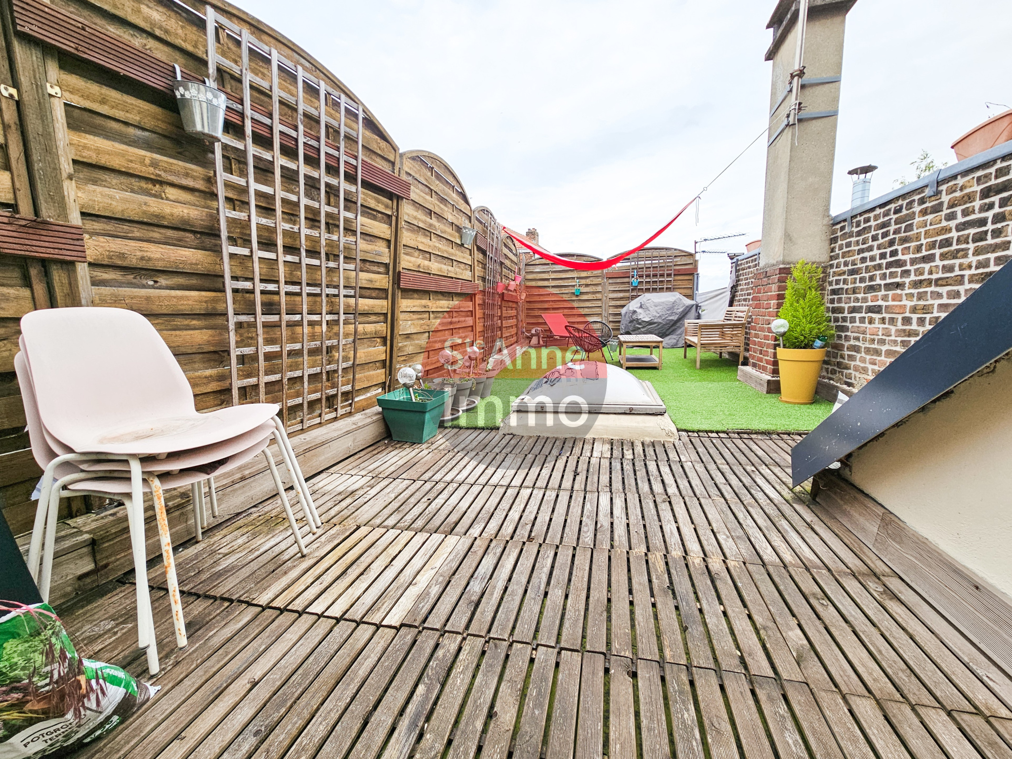 Immo80 – L'immobilier à Amiens et dans la Somme-AMIENS SAINTE ANNE – 5MIN DE LA GARE – AMIENOISE 150M2 – 5 CHAMBRES AVEC TERRASSE
