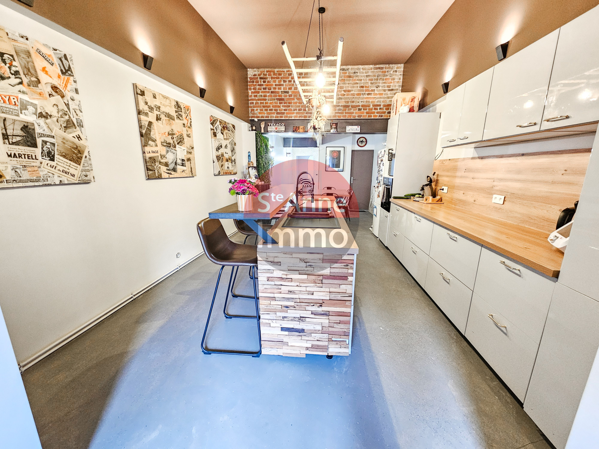 Immo80 – L'immobilier à Amiens et dans la Somme-AMIENS SAINTE ANNE – 5MIN DE LA GARE – AMIENOISE 150M2 – 5 CHAMBRES AVEC TERRASSE