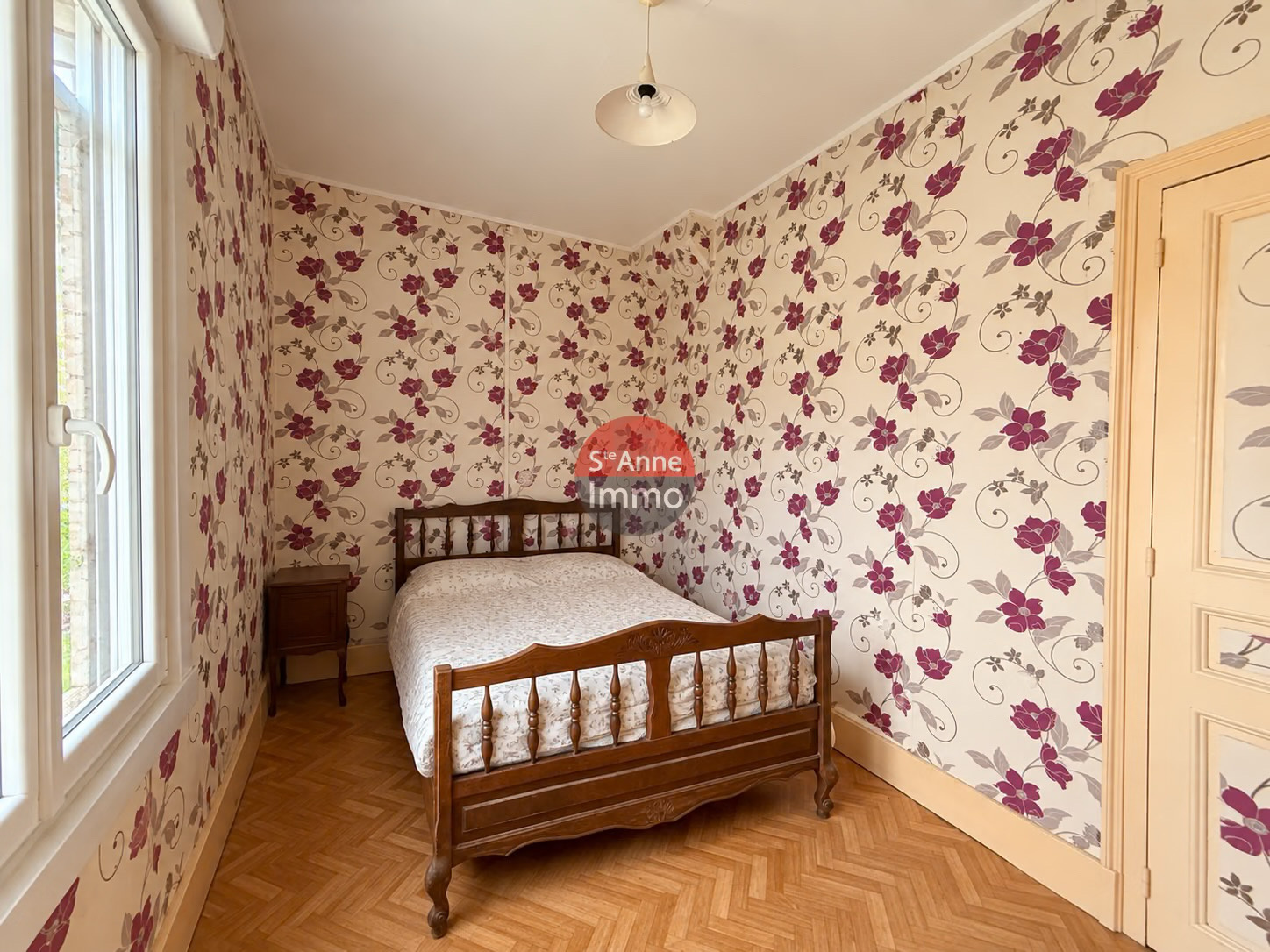 Immo80 – L'immobilier à Amiens et dans la Somme-PARVILLERS-LE-QUESNOY – MAISON SEMI-MITOYENNE – 2 CHAMBRES – GRENIER – TRAVAUX – JARDIN