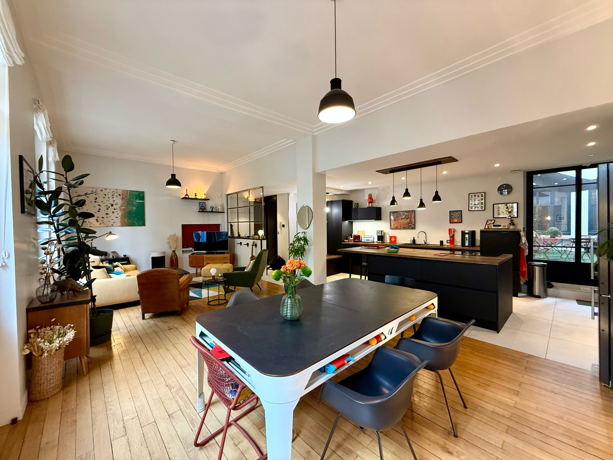 Immo80 – L'immobilier à Amiens et dans la Somme-AMIENS – CENTRE-VILLE – APPARTEMENT FAMILIALE – 150m2 – 3 CHAMBRES – 1 BUREAU – TERASSE- CAVE