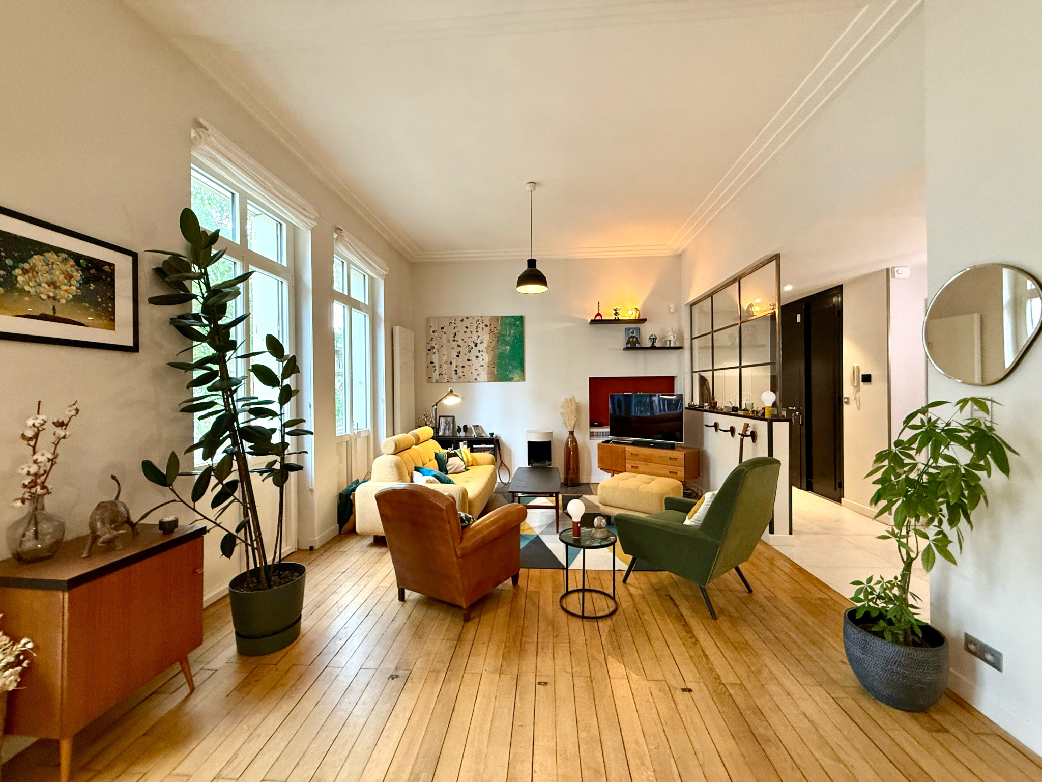 Immo80 – L'immobilier à Amiens et dans la Somme-AMIENS – CENTRE-VILLE – APPARTEMENT FAMILIALE – 150m2 – 3 CHAMBRES – 1 BUREAU – TERASSE- CAVE