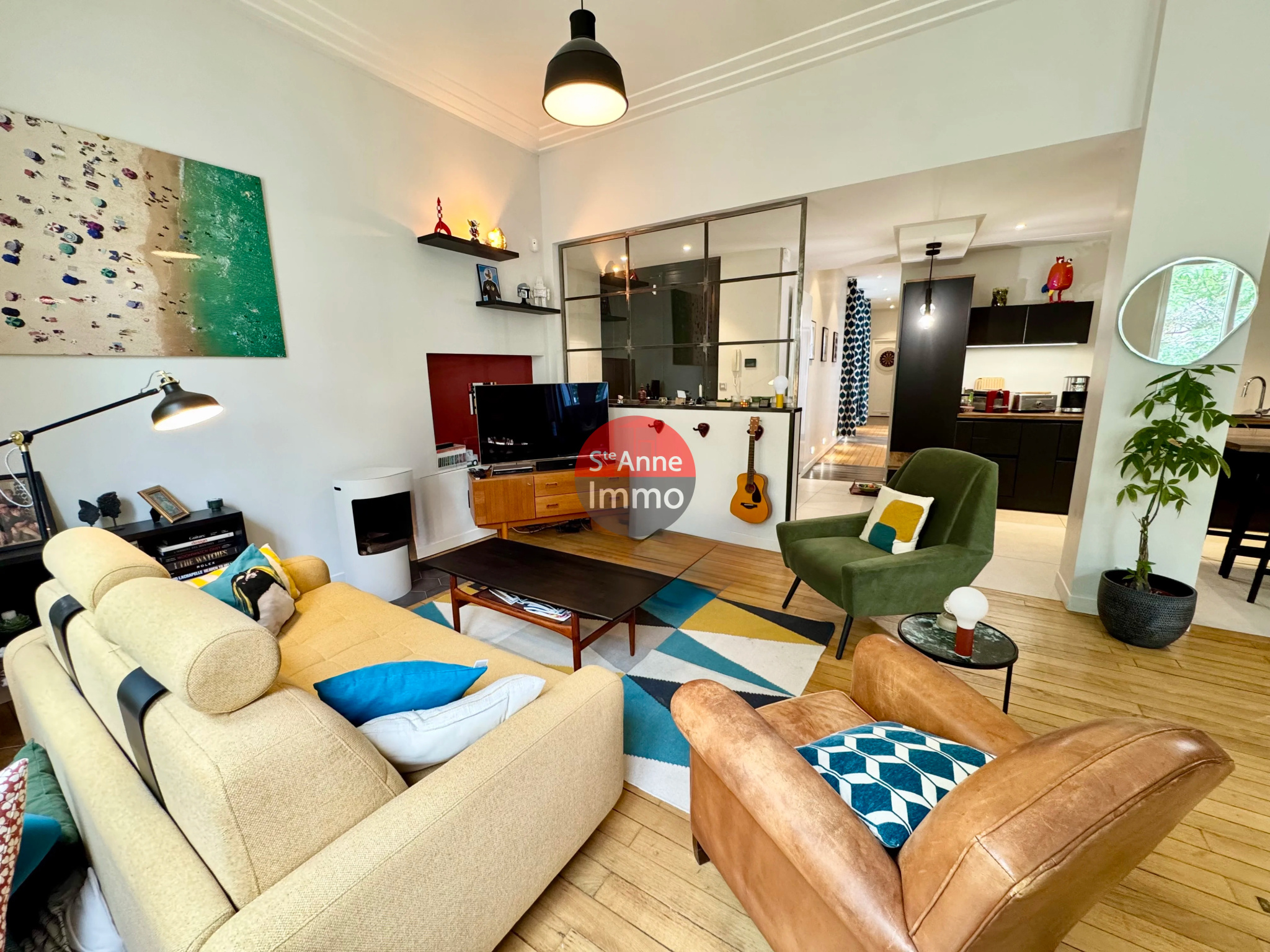 Immo80 – L'immobilier à Amiens et dans la Somme-AMIENS – CENTRE-VILLE – APPARTEMENT FAMILIALE – 150m2 – 3 CHAMBRES