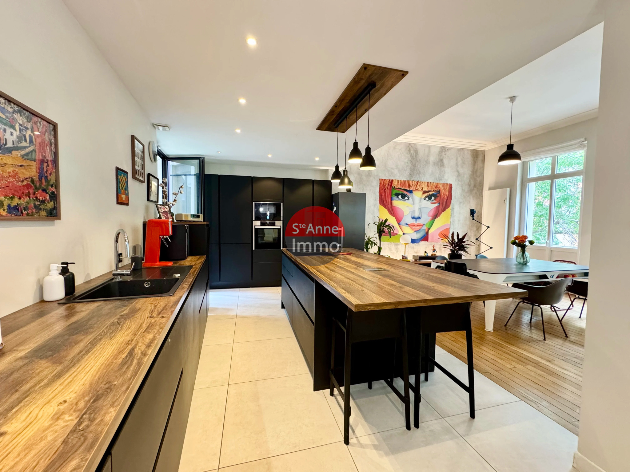 Immo80 – L'immobilier à Amiens et dans la Somme-AMIENS – CENTRE-VILLE – APPARTEMENT FAMILIALE – 150m2 – 3 CHAMBRES
