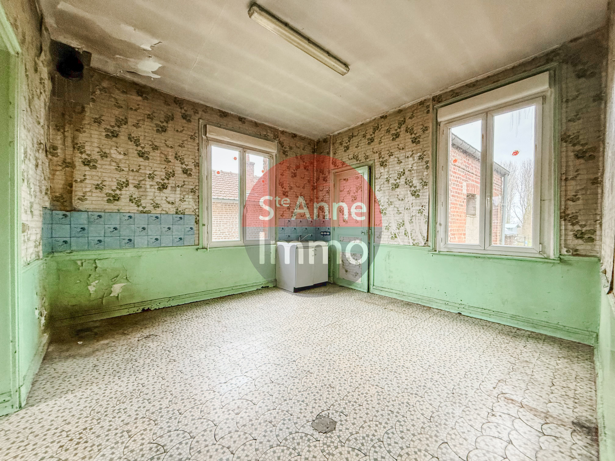 Immo80 – L'immobilier à Amiens et dans la Somme-LIHONS – MAISON INDIVIDUELLE – 4 CHAMBRES – AUTONOMIE DE PLAIN PIED – CAVE – TRAVAUX