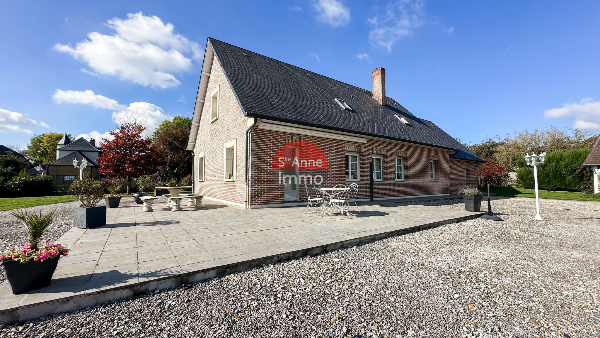 Immo80 – L'immobilier à Amiens et dans la Somme-MARLERS – MAISON INDIVIDUELLE – 190 M2 – 6 CHAMBRES – DOUBLE GARAGE – TERRAIN DE 6677 M2