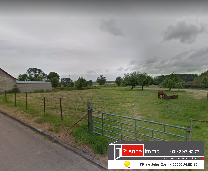 Immo80 – L'immobilier à Amiens et dans la Somme-TERRAIN à bâtir 1153,5 m2