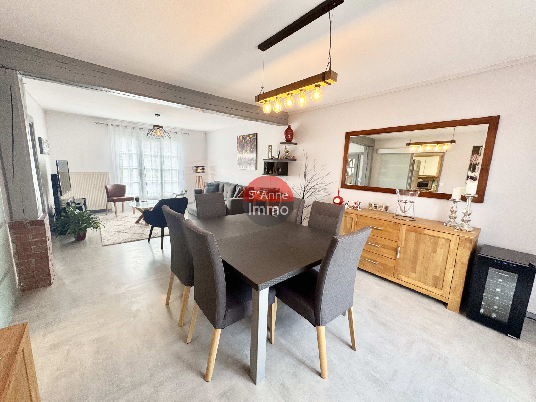 Immo80 – L'immobilier à Amiens et dans la Somme-SALEUX – AMIENS MÉTROPOLE – PAVILLON INDIVIDUEL 135 M2 – 4 CHAMBRES – CALME ET PAISIBLE