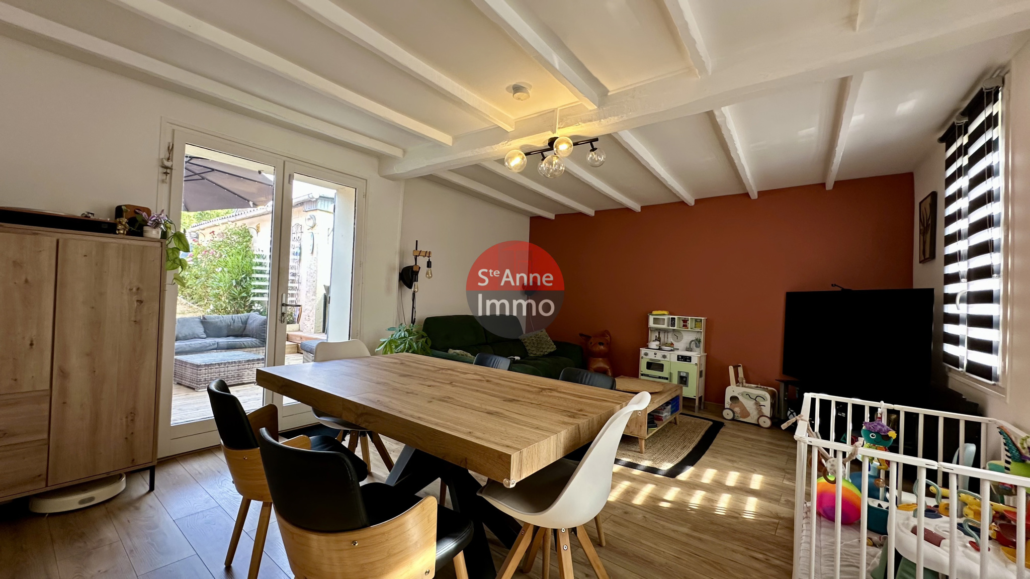 Immo80 – L'immobilier à Amiens et dans la Somme-AMIENS – QUARTIER PETIT SAINT-JEAN – MAISON AMIENOISE – JARDIN – CAVE