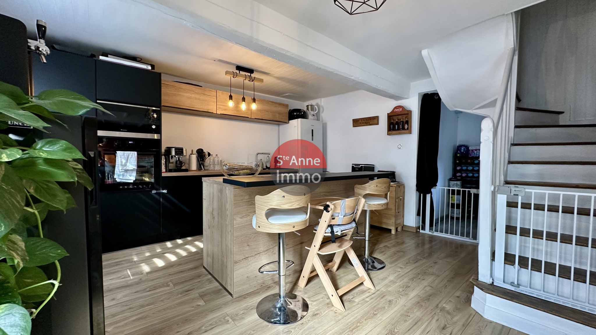 Immo80 – L'immobilier à Amiens et dans la Somme-AMIENS – QUARTIER PETIT SAINT-JEAN – MAISON AMIENOISE – JARDIN – CAVE