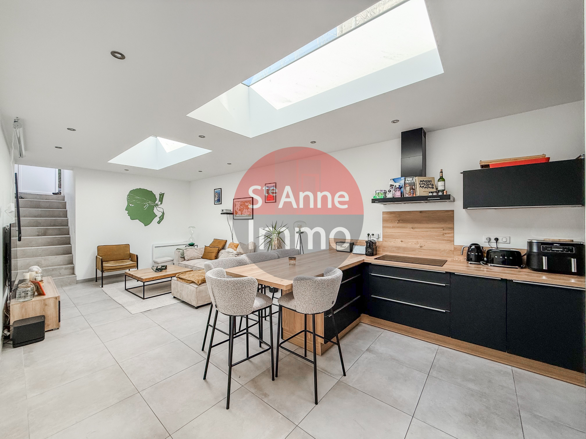 Immo80 – L'immobilier à Amiens et dans la Somme-AMIENS – SAINT HONORE – 100m2 – AMIENOISE – 2 CHAMBRES – BUREAU...