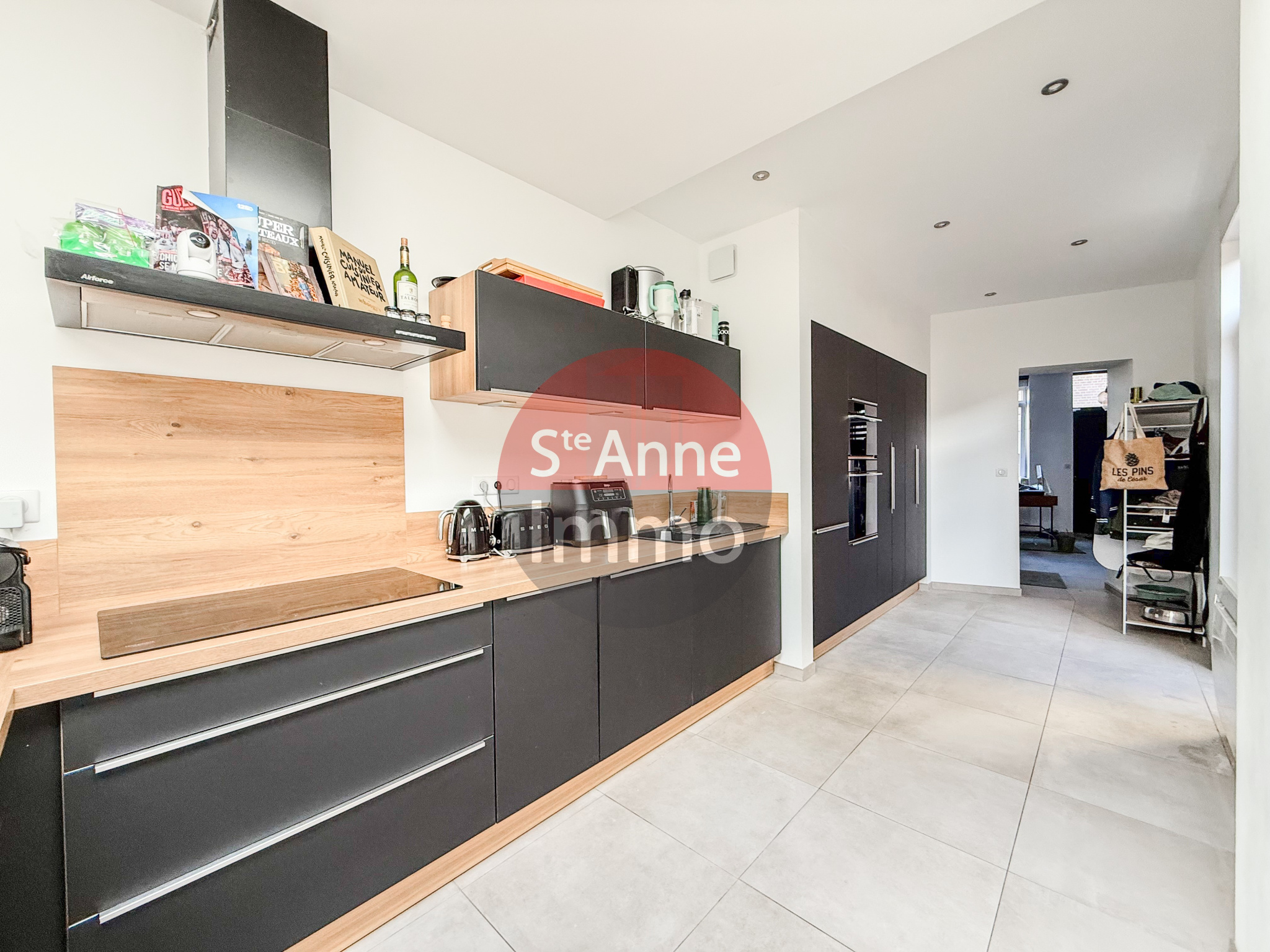 Immo80 – L'immobilier à Amiens et dans la Somme-AMIENS – SAINT HONORE – 100m2 – AMIENOISE – 2 CHAMBRES – BUREAU – JARDIN – TERRASSE – CAVE