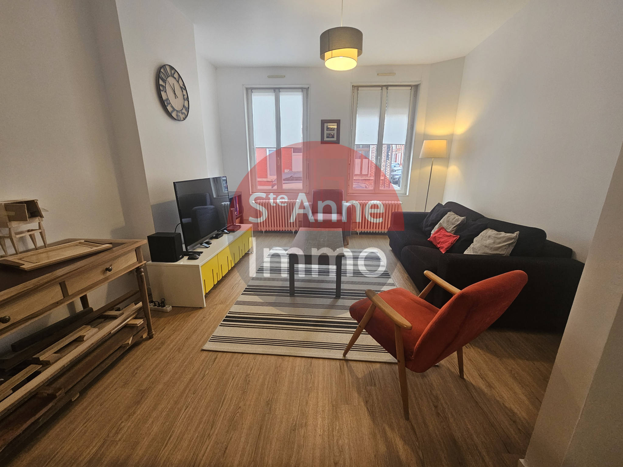 Immo80 – L'immobilier à Amiens et dans la Somme-AMIENS SAINTE ANNE 8MIN GARE ET CENTRE AMIENOISE 110 M2 AVEC GARAGE ET COUR
