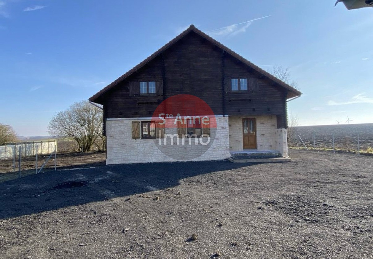 Immo80 – L'immobilier à Amiens et dans la Somme-HEUDICOURT – 127m2 – CHALET – AUTONOMIE DE PLAIN PIED – 4 CHAMBRES...