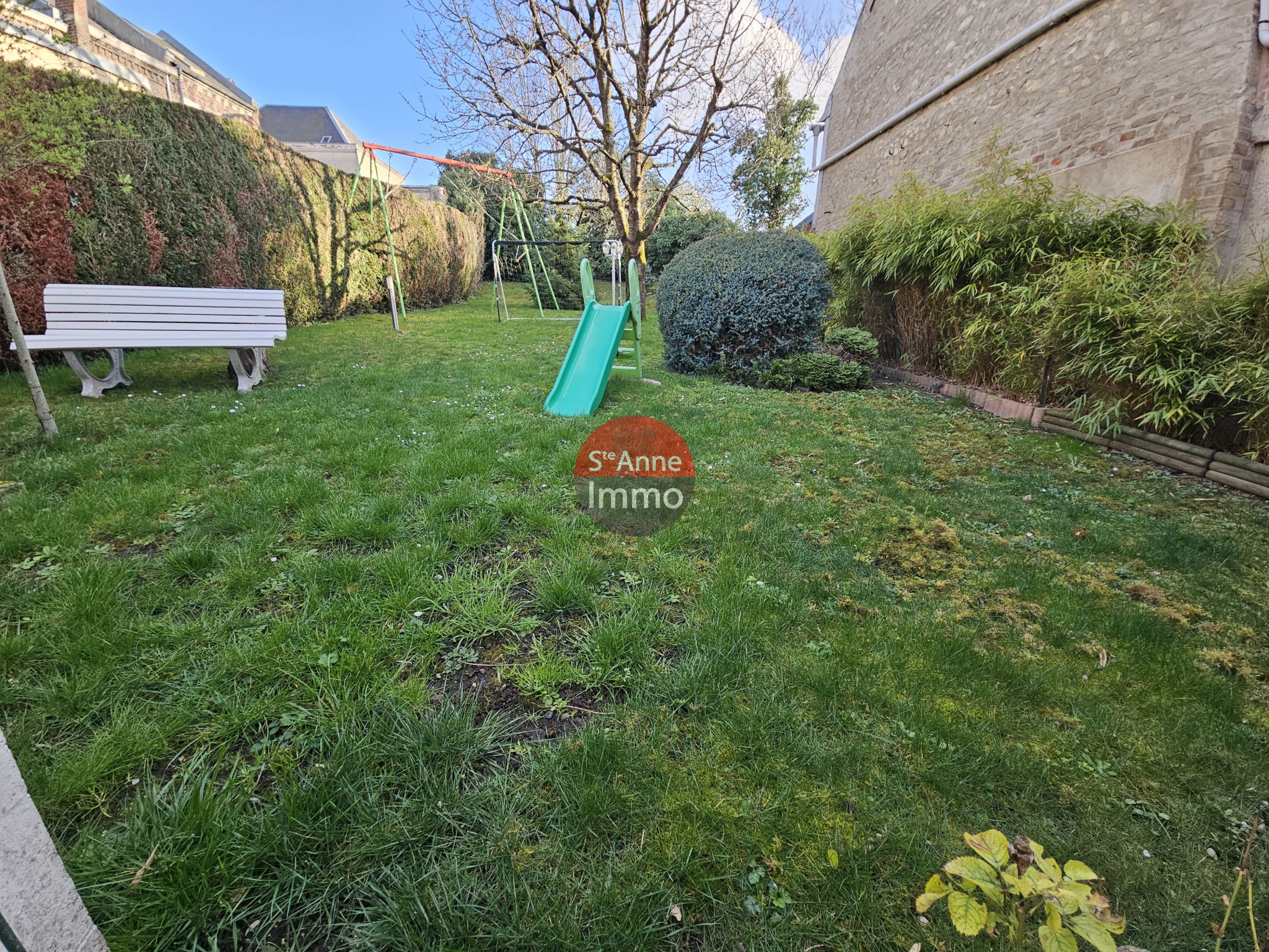 Immo80 – L'immobilier à Amiens et dans la Somme-AMIENS SAINTE ANNE 5 MIN DE LA GARE AMIENOISE 110 M2 – 4 CHAMBRES AVEC JARDIN