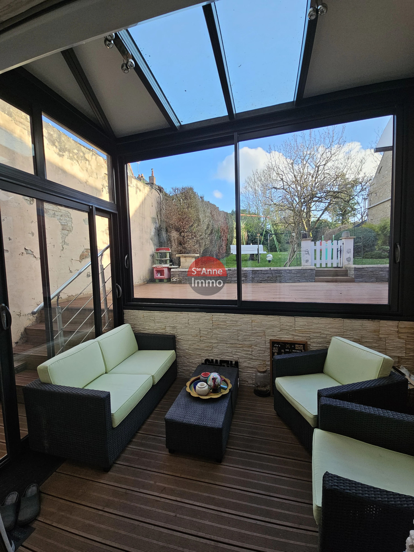 Immo80 – L'immobilier à Amiens et dans la Somme-AMIENS SAINTE ANNE 5 MIN DE LA GARE AMIENOISE 110 M2 – 4 CHAMBRES AVEC JARDIN