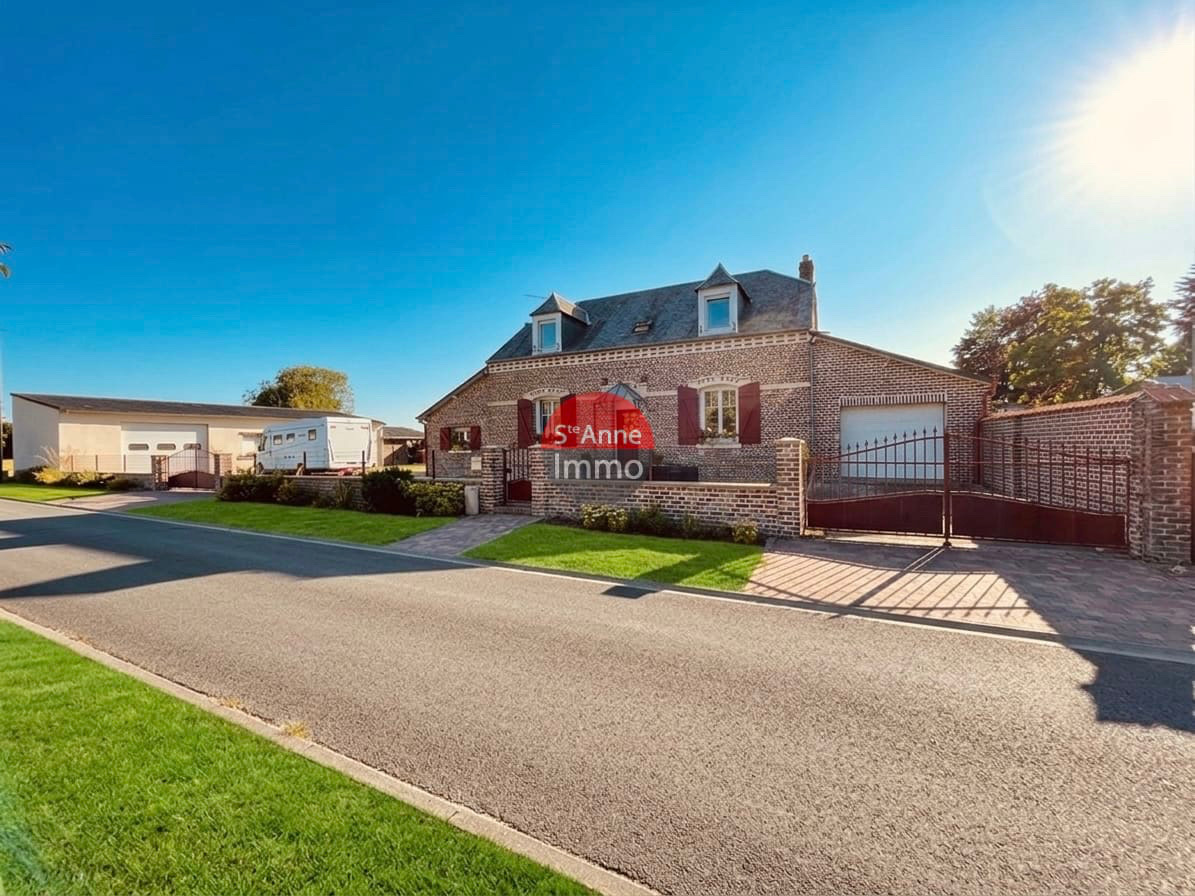 Immo80 – L'immobilier à Amiens et dans la Somme-CHILLY – MAISON INDIVIDUELLE – 163m2 – AUTONOMIE DE PLAIN PIED – 4...
