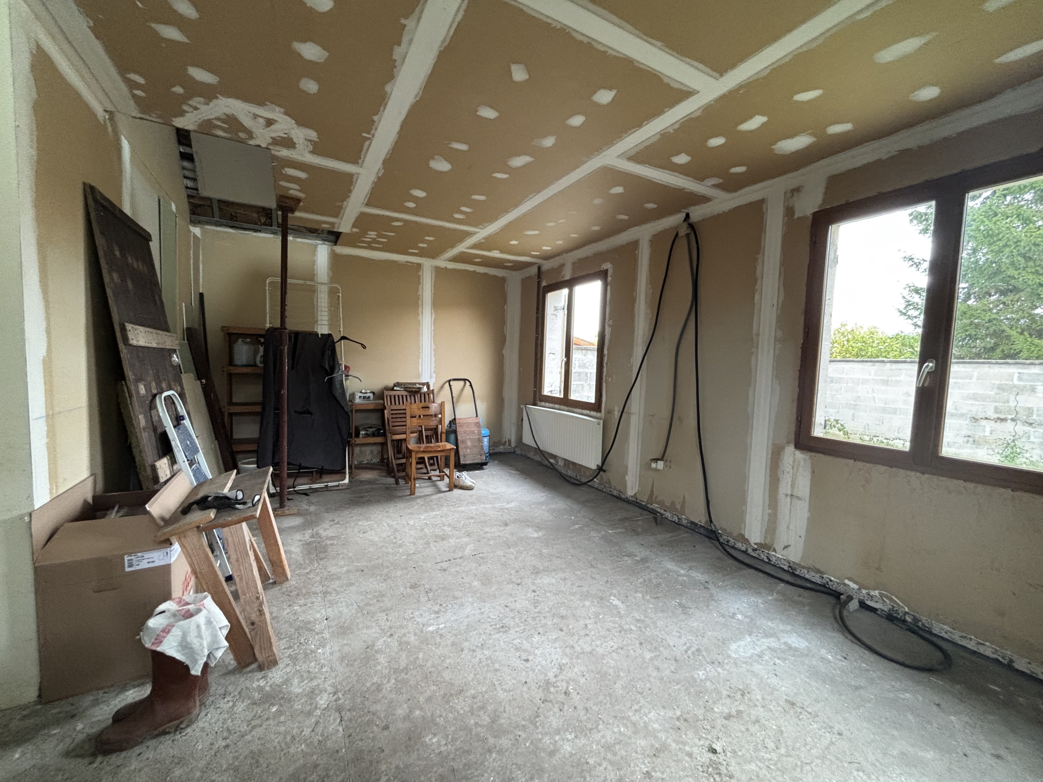 Immo80 – L'immobilier à Amiens et dans la Somme-CONDE FOLIE – MAISON INDIVIDUEL – 2 CHAMBRES – JARDIN – CABANON
