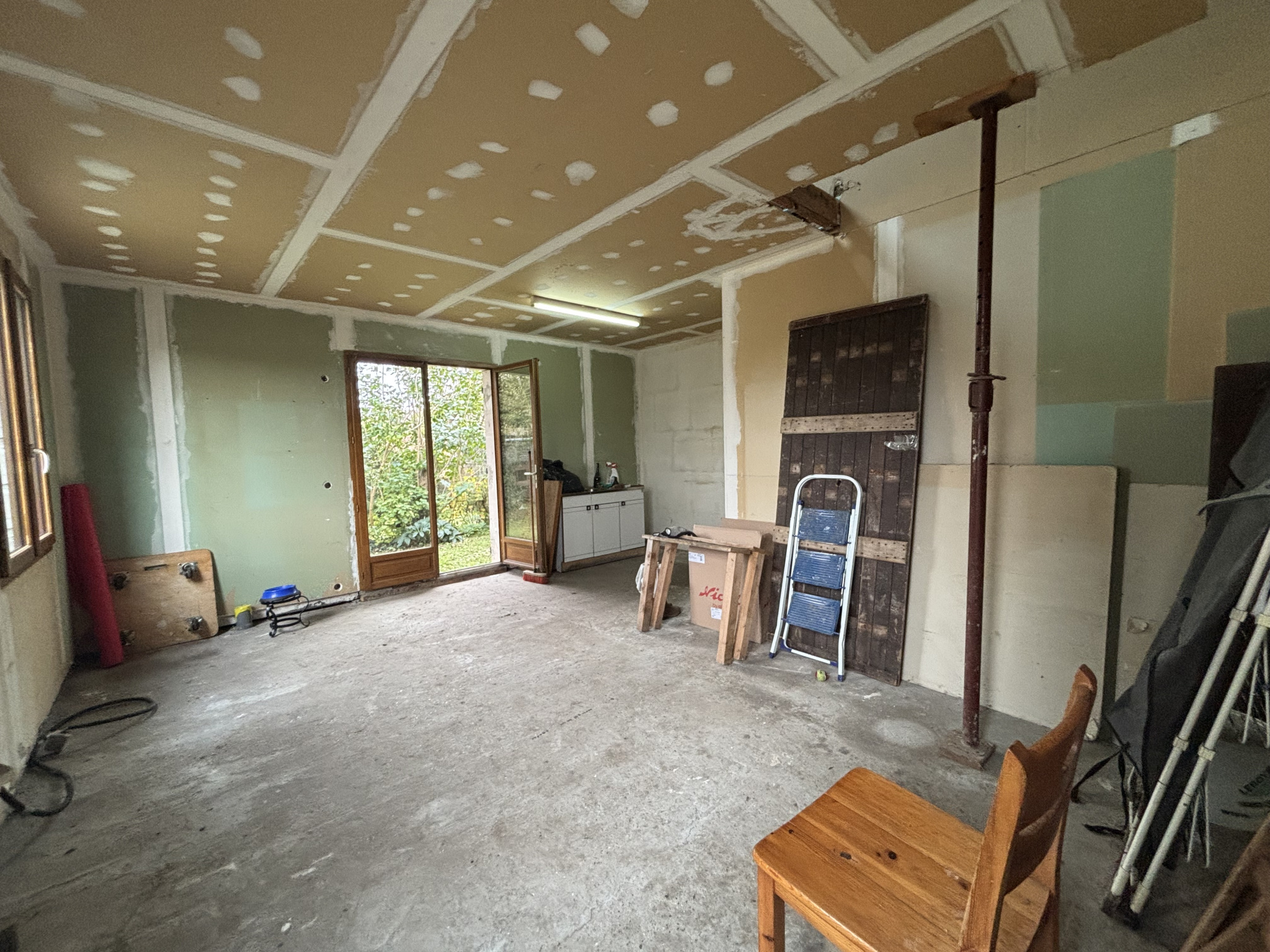 Immo80 – L'immobilier à Amiens et dans la Somme-CONDE FOLIE – MAISON INDIVIDUEL – 2 CHAMBRES – JARDIN – CABANON