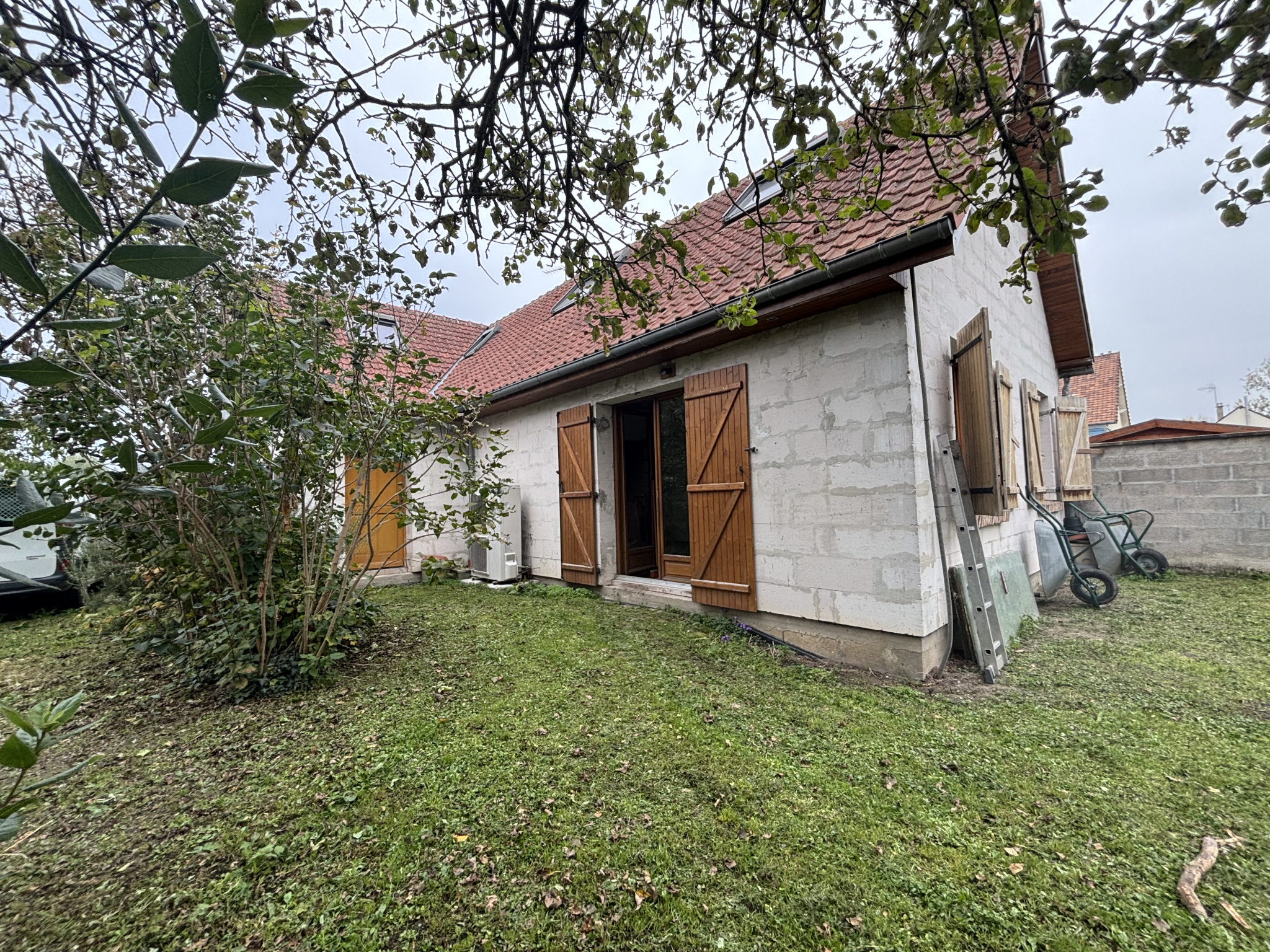 Immo80 – L'immobilier à Amiens et dans la Somme-CONDE FOLIE – MAISON INDIVIDUEL – 2 CHAMBRES – JARDIN – CABANON