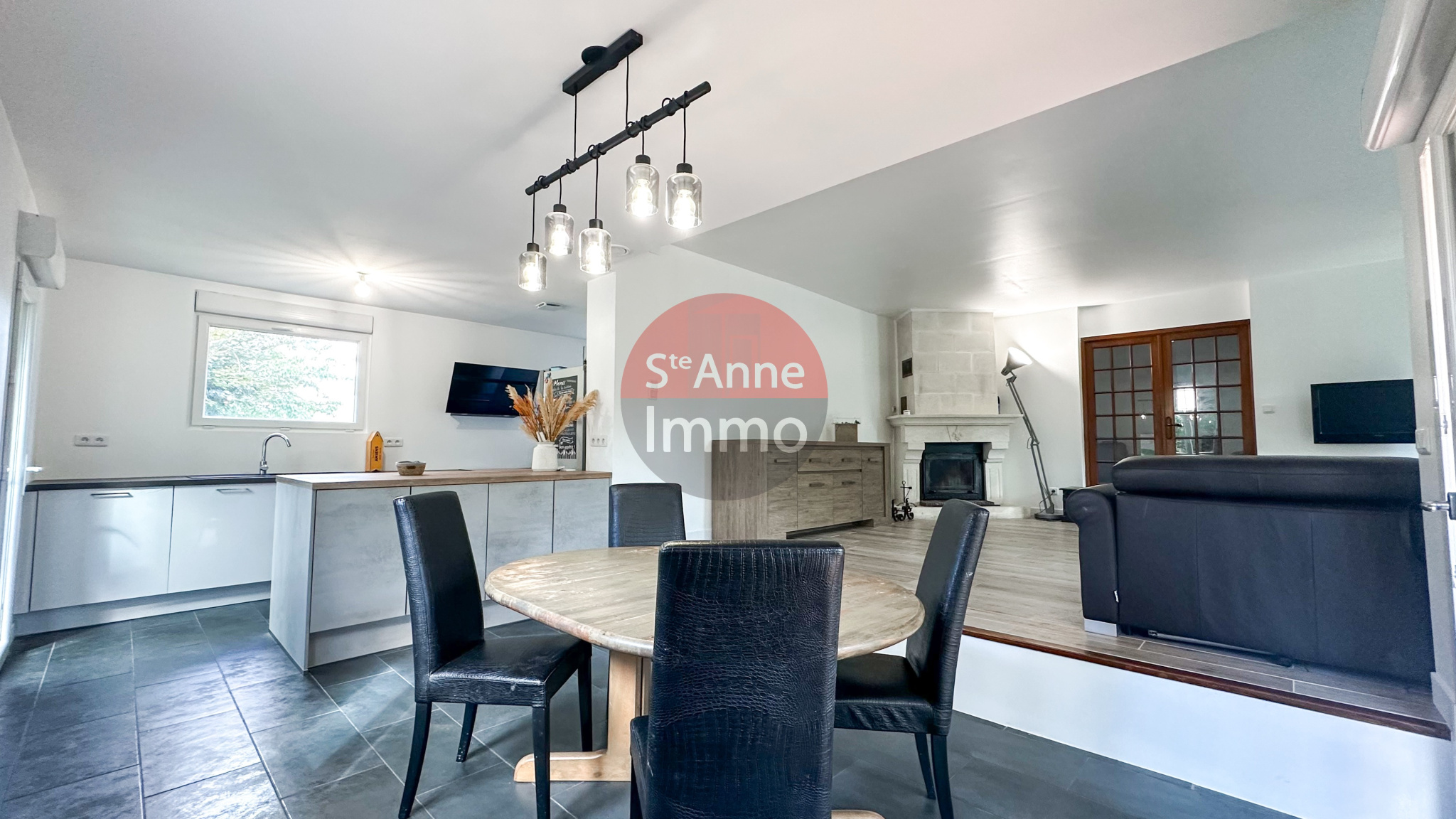 Immo80 – L'immobilier à Amiens et dans la Somme-SAINS-EN-AMIENOIS – PAVILLON DE PLAIN-PIED – JARDIN – 4 CHAMBRES