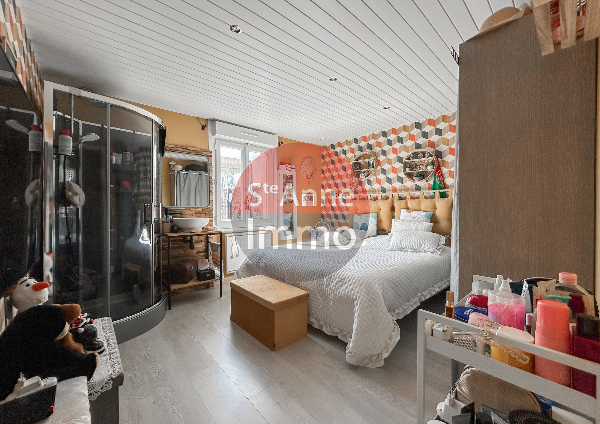 Immo80 – L'immobilier à Amiens et dans la Somme-LIHONS – MAISON DE PLAIN PIED – 8 CHAMBRES – COUR – JARDIN – TERRASSE