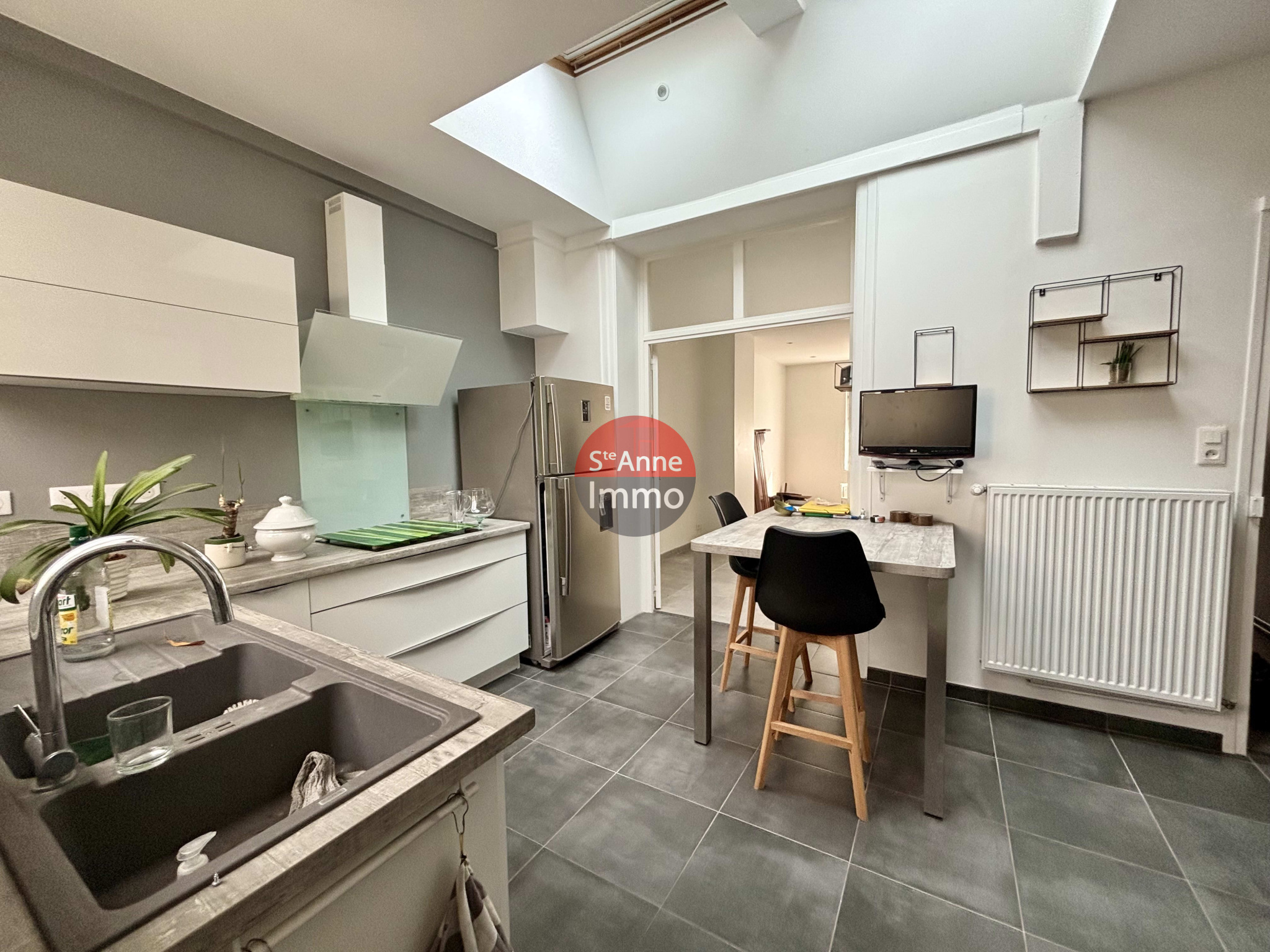 Immo80 – L'immobilier à Amiens et dans la Somme-AMIENS – MAISON – 97 M2 – 3 CHAMBRE – 1 BUREAU – CAVE – JARDIN